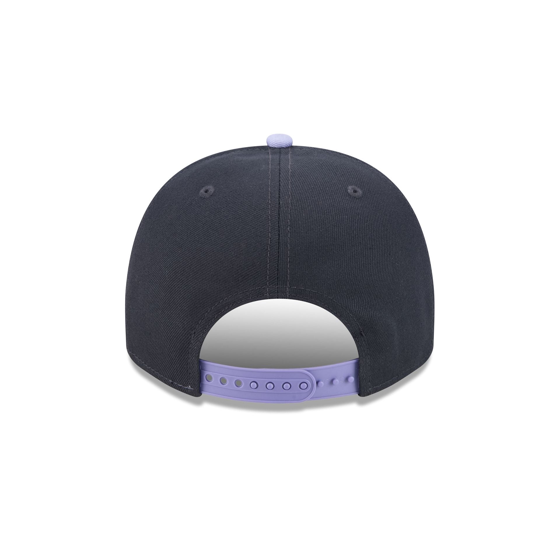 Houston Astros Navy Lavender 9FIFTY A-Frame Snapback Hat