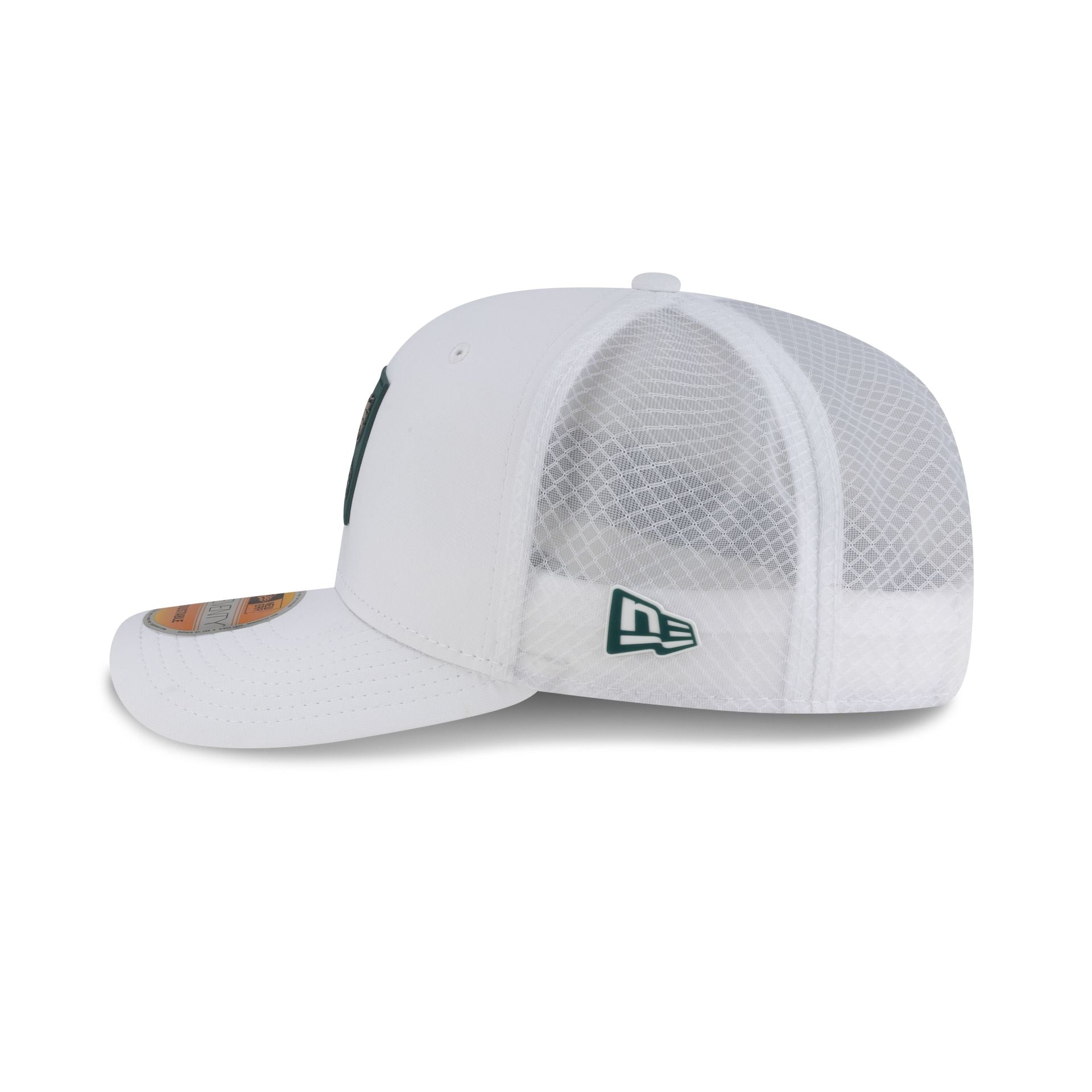 Philadelphia Eagles 2025 Sideline Hot Weather White 9SEVENTY Trucker Hat