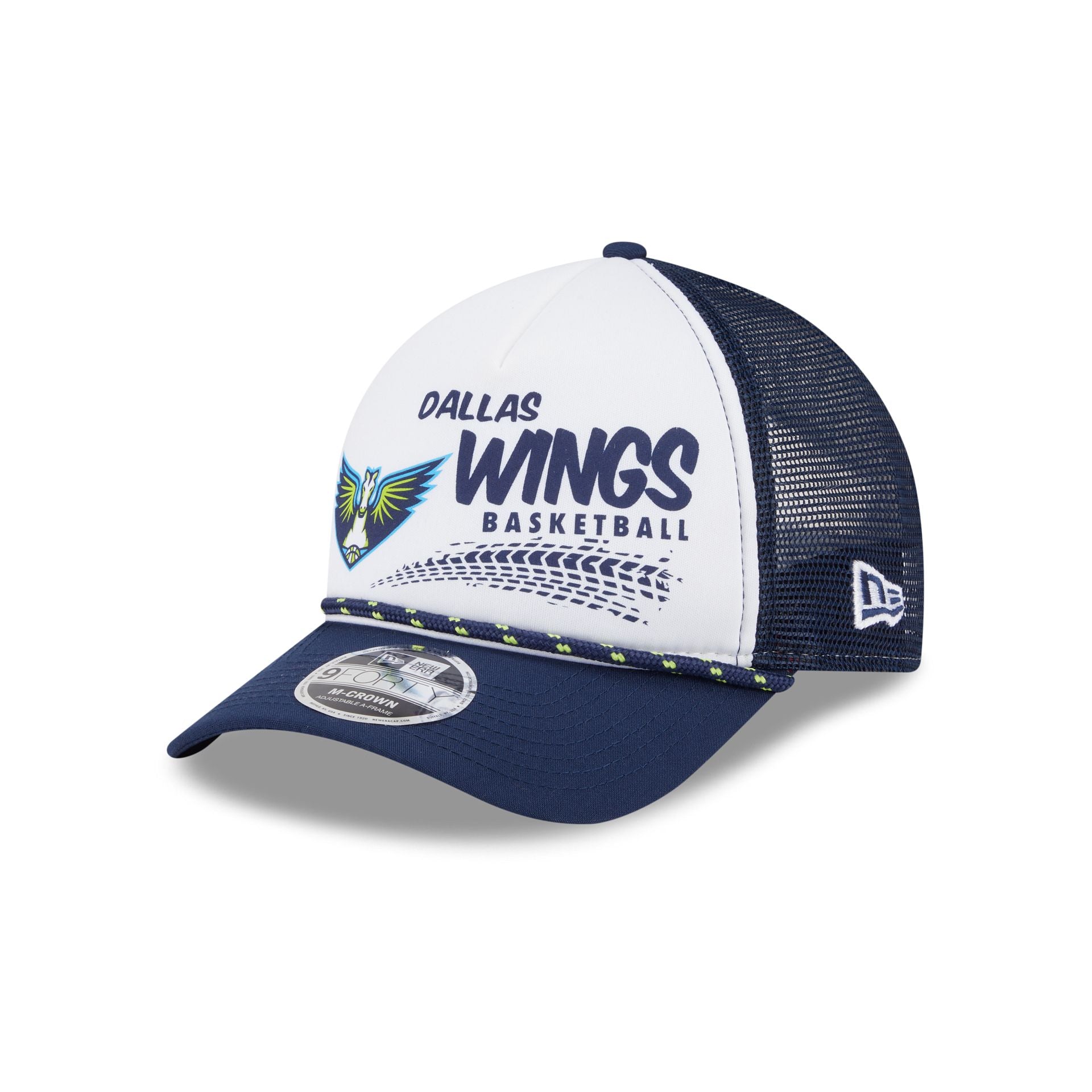 Dallas Wings 2025 All-Star Game 9FORTY M-Crown A-Frame Trucker Hat - Nextgenmallstore