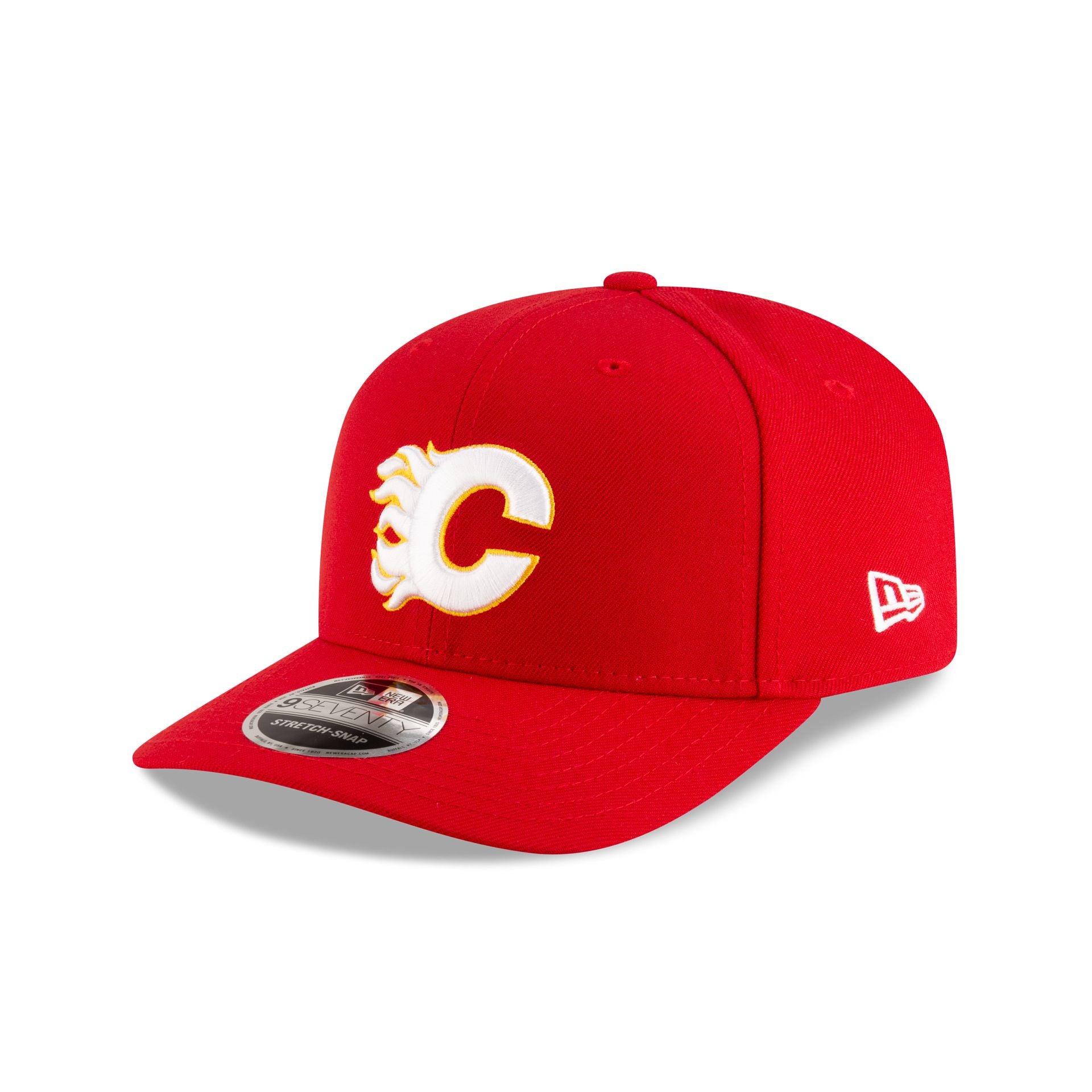 Calgary Flames Team 9SEVENTY Stretch-Snap Hat - Nextgenmallstore