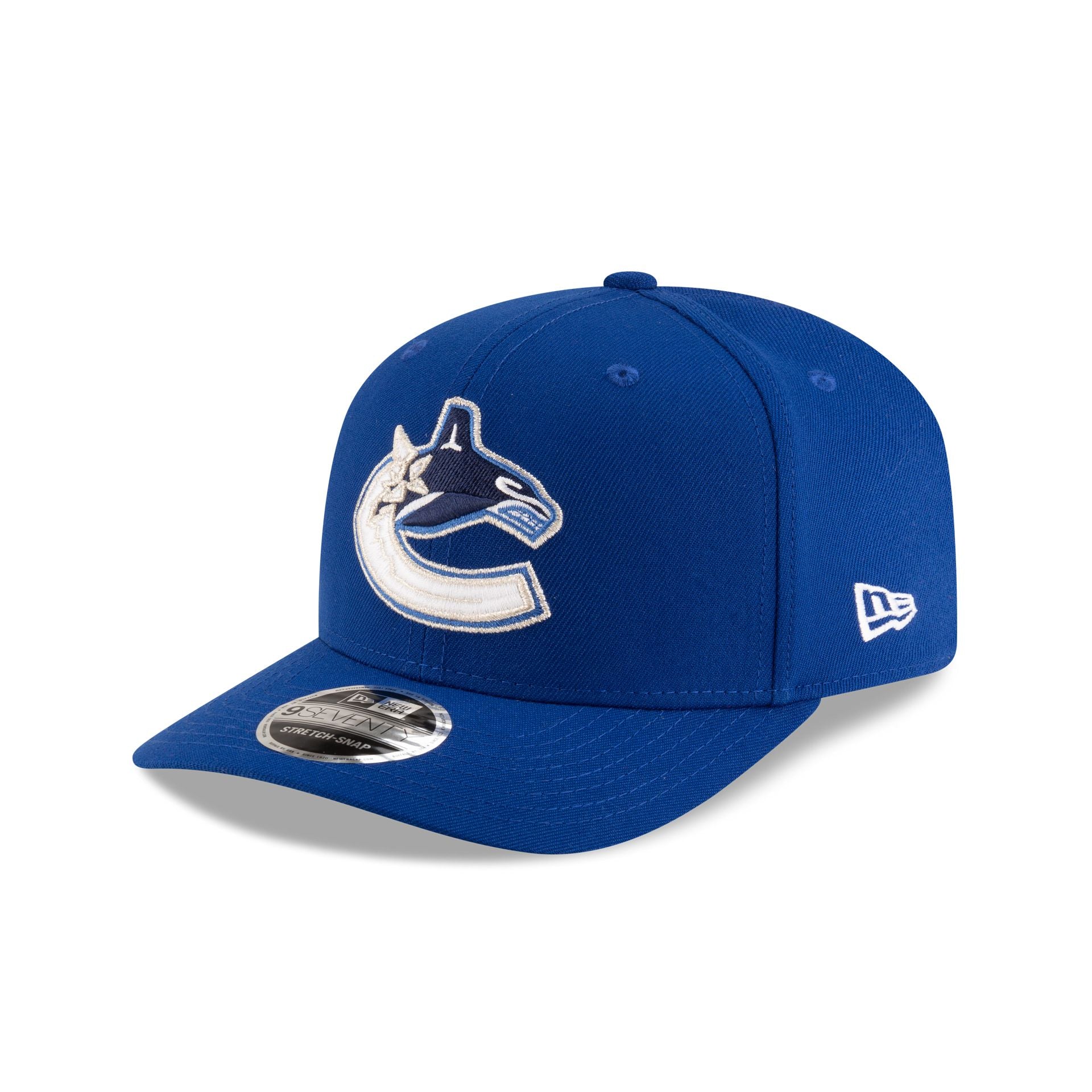 Vancouver Canucks Team 9SEVENTY Stretch-Snap Hat