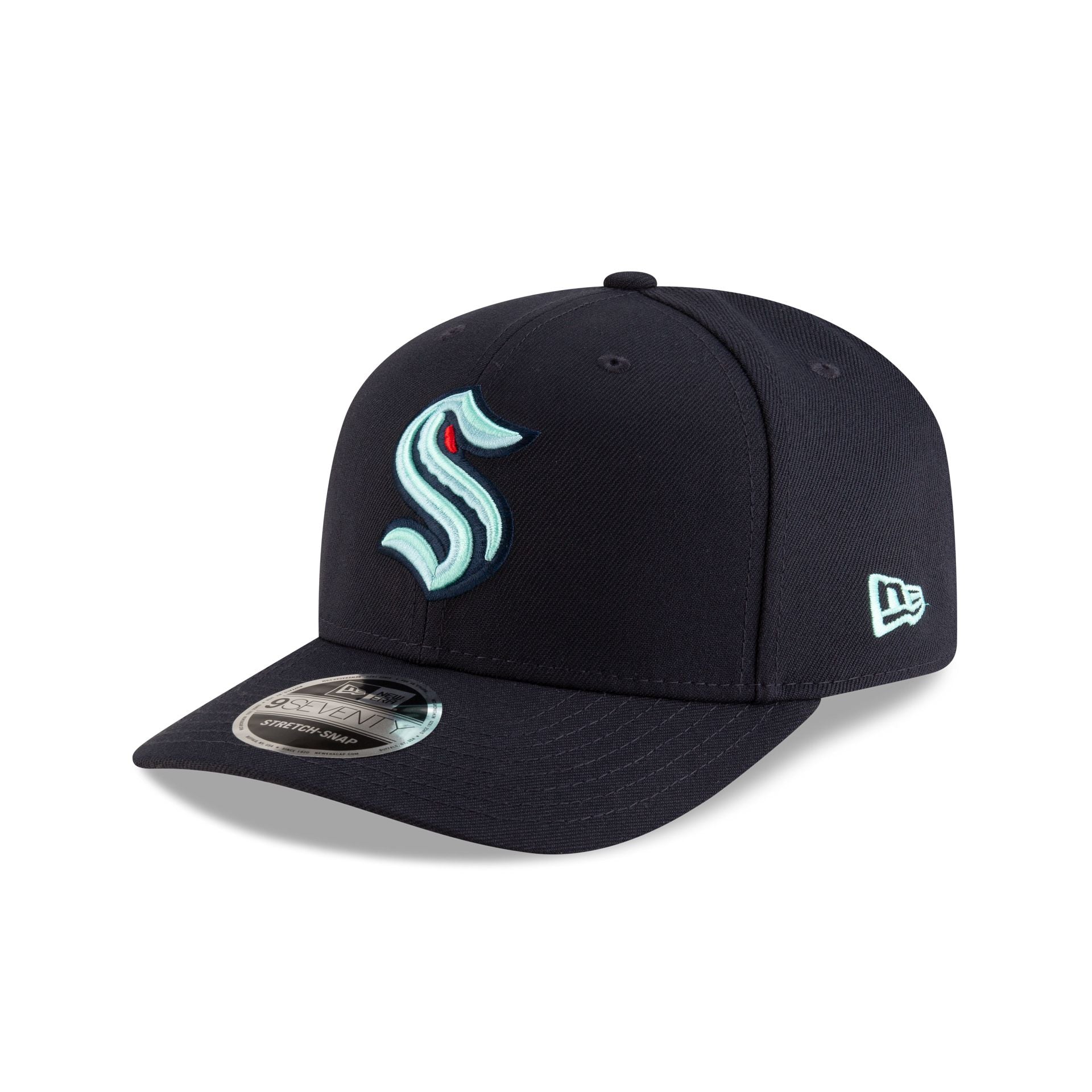 Seattle Kraken Team 9SEVENTY Stretch-Snap Hat - Nextgenmallstore