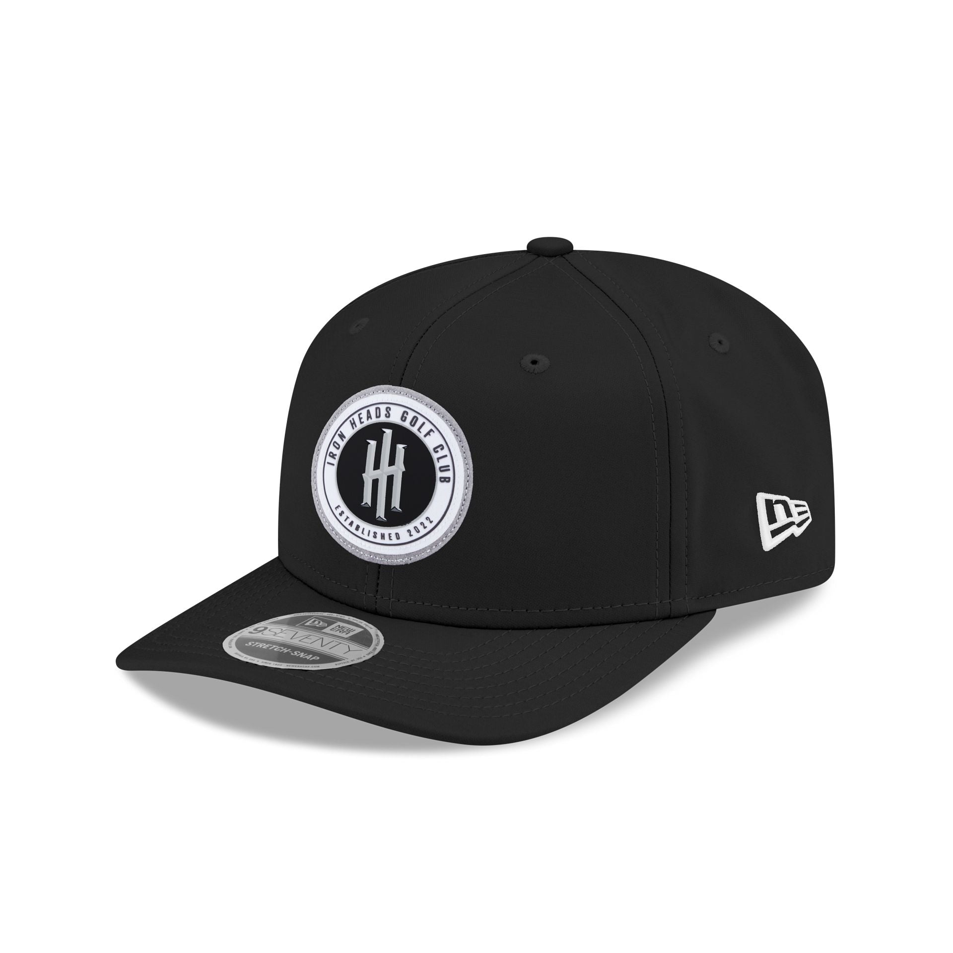 Iron Heads GC Black 9SEVENTY Stretch-Snap Hat