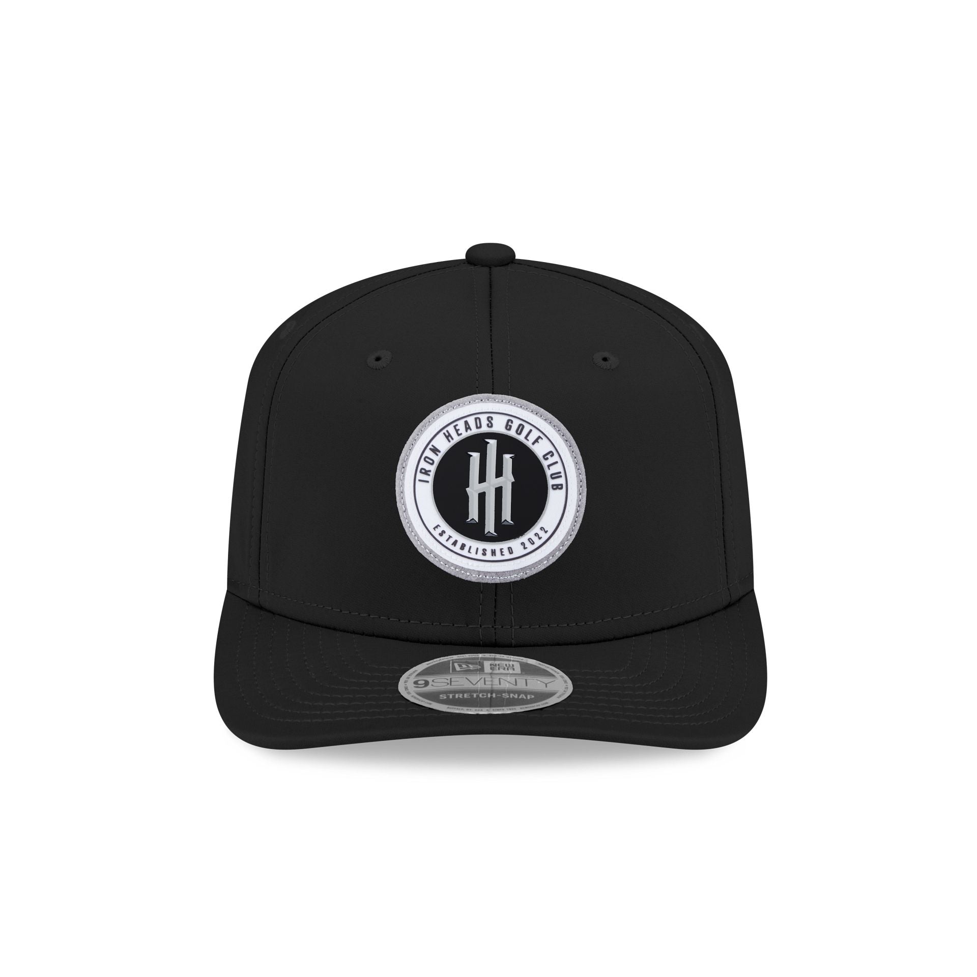 Iron Heads GC Black 9SEVENTY Stretch-Snap Hat