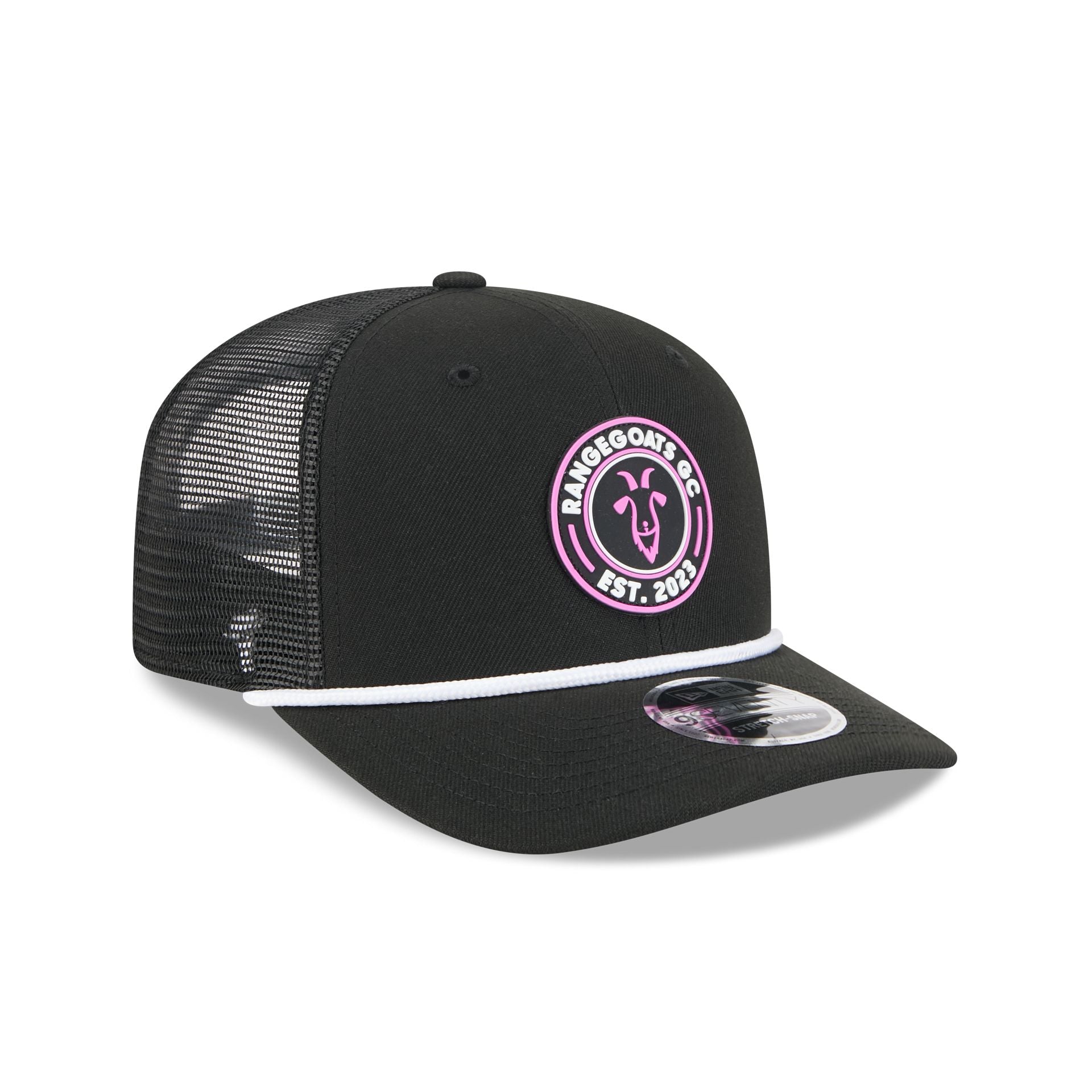 RangeGoats GC Black 9SEVENTY Trucker Hat