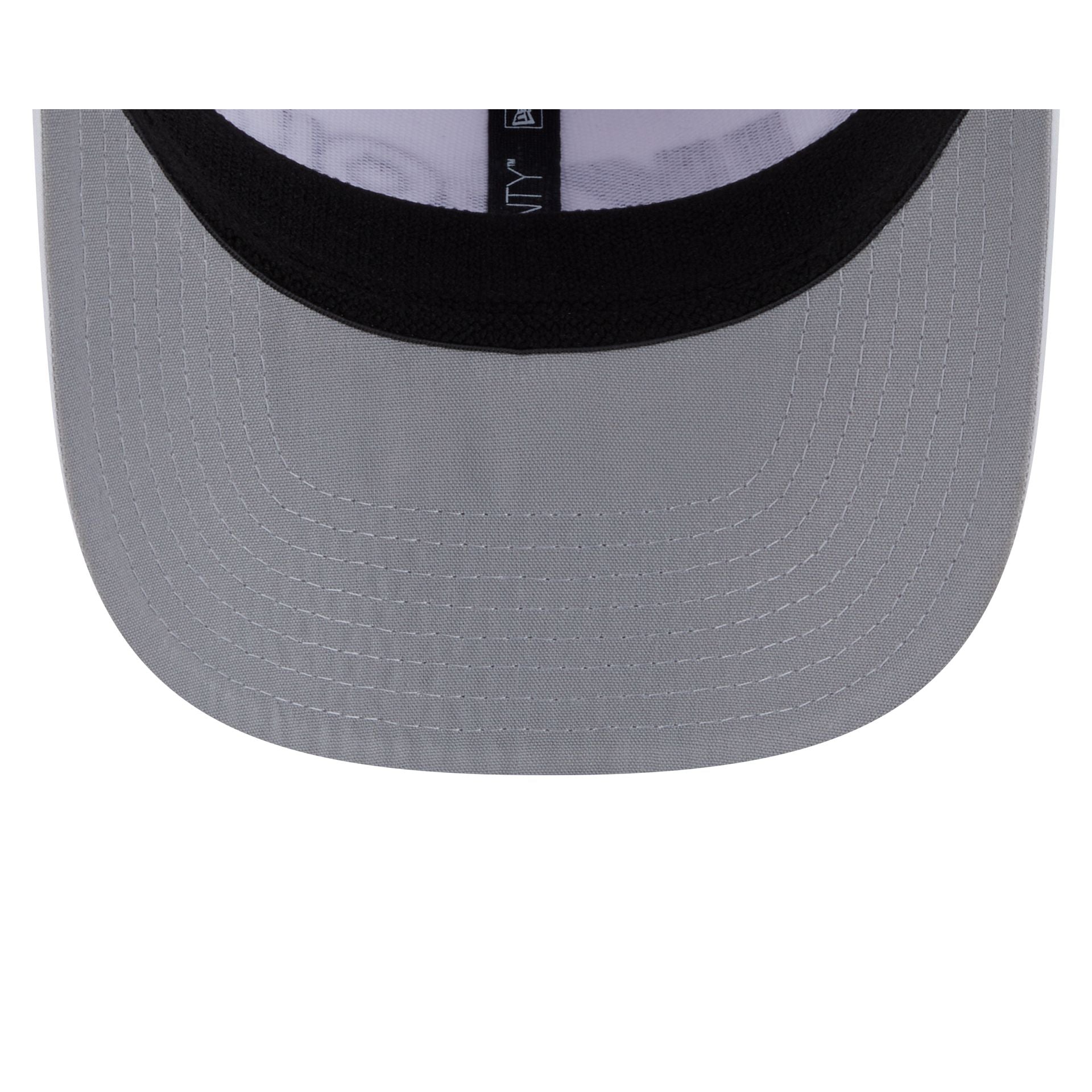 LIV Golf White 9SEVENTY Stretch-Snap Hat