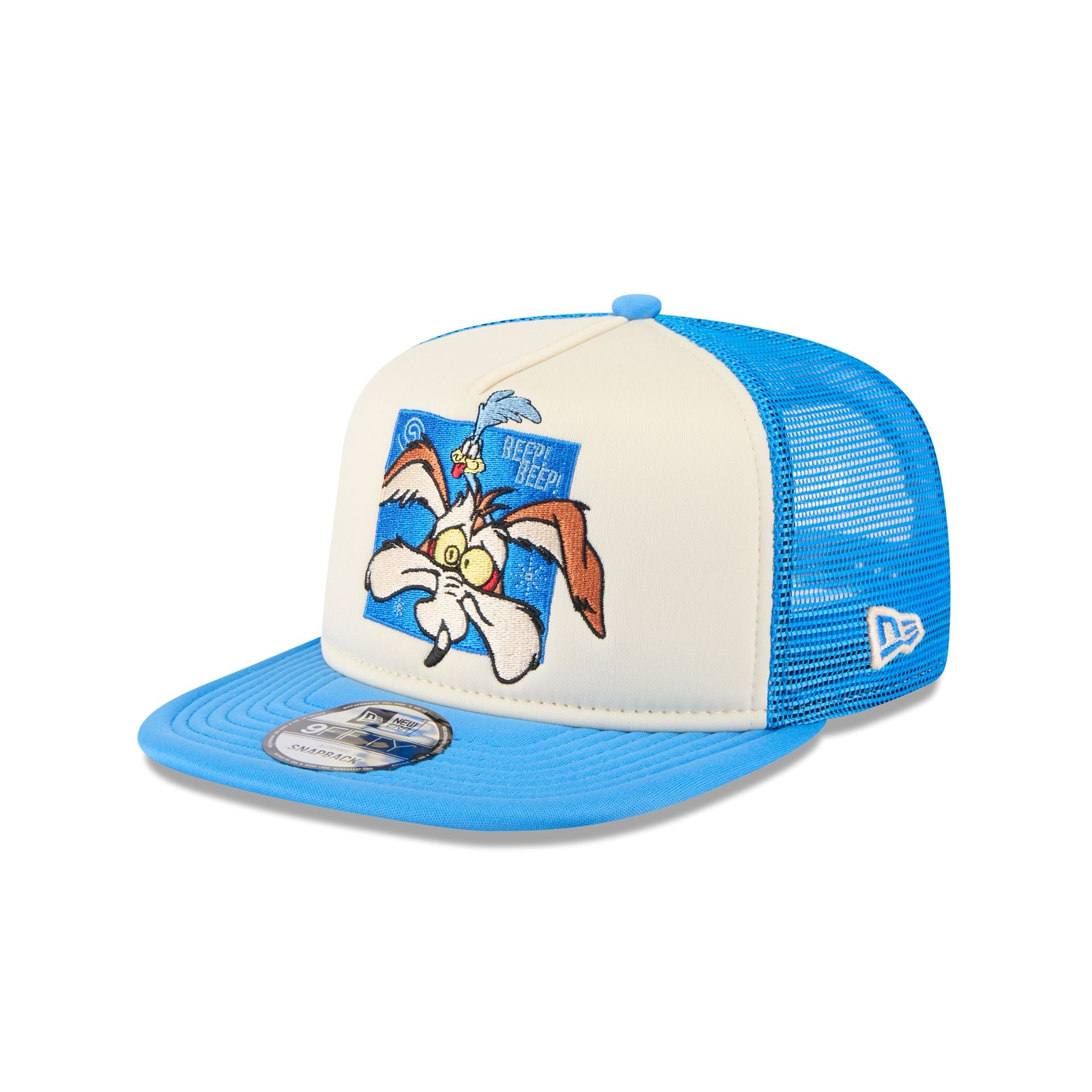 Looney Tunes Beep! Beep! 9FIFTY A-Frame Trucker Hat - Nextgenmallstore