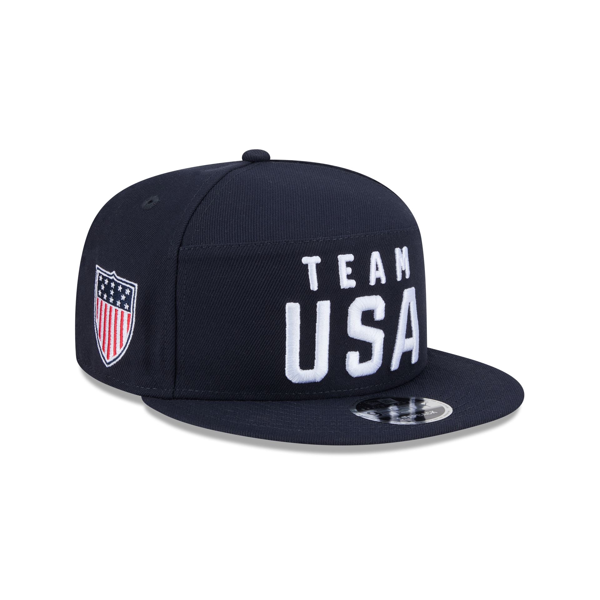 Team USA 2026 Winter Olympics Milan Split Panel 9FIFTY Snapback Hat - Nextgenmallstore