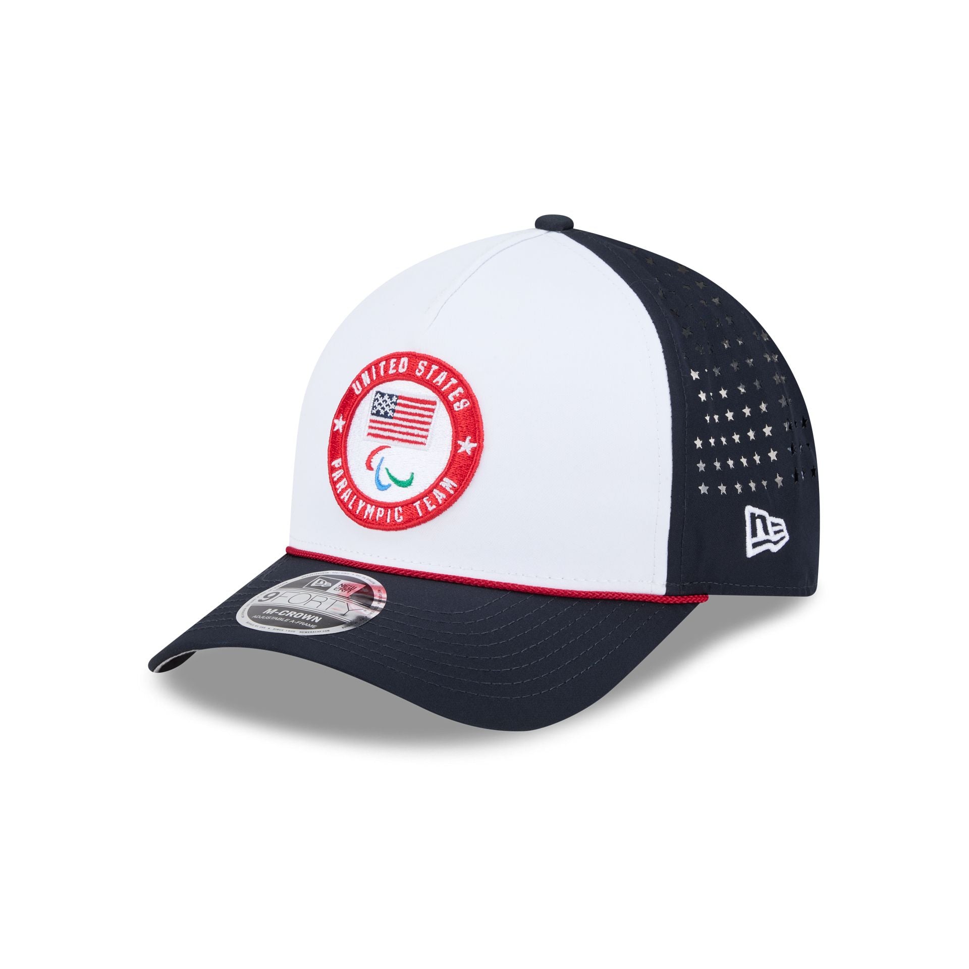 Team USA 2026 Winter Paralympics Milan 9FORTY M-Crown A-Frame Snapback Hat - Nextgenmallstore