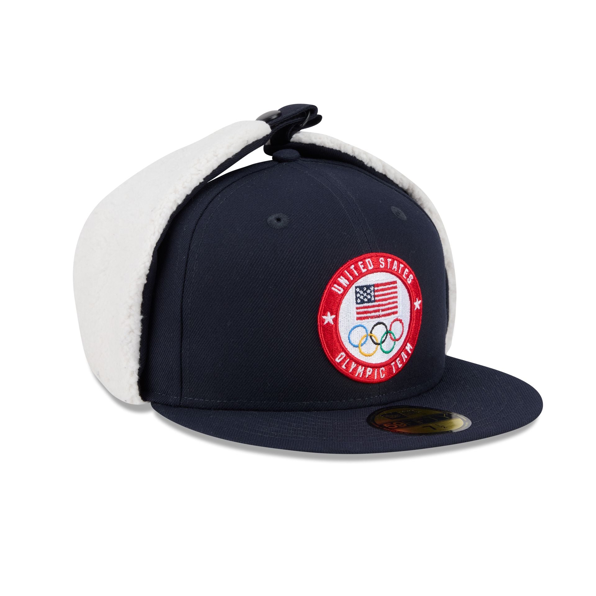 Team USA 2026 Winter Olympics Milan Dog Ear 59FIFTY Fitted Hat