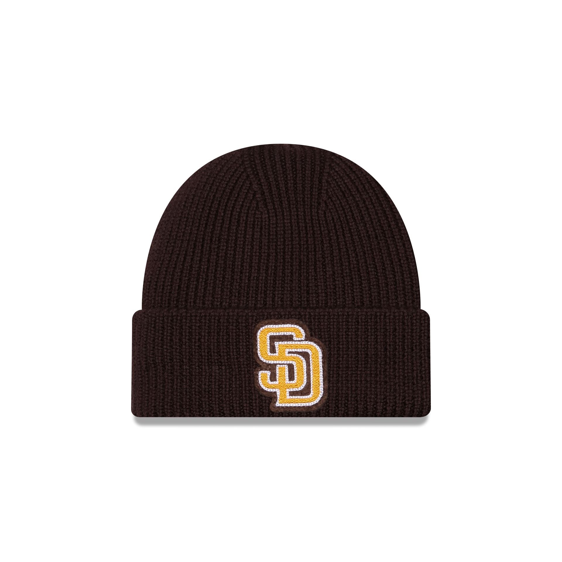 San Diego Padres Short Skull Cuff Knit Beanie Hat - Nextgenmallstore
