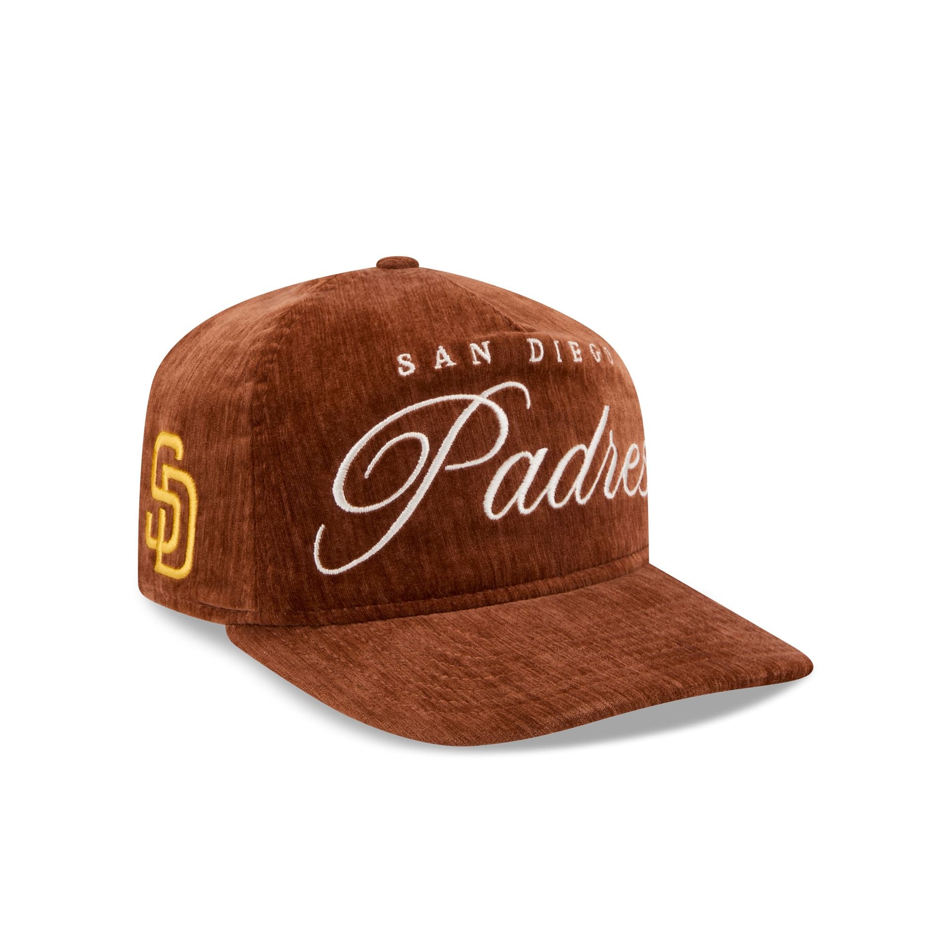 San Diego Padres Velvet Team Script 19TWENTY Adjustable Hat - Nextgenmallstore