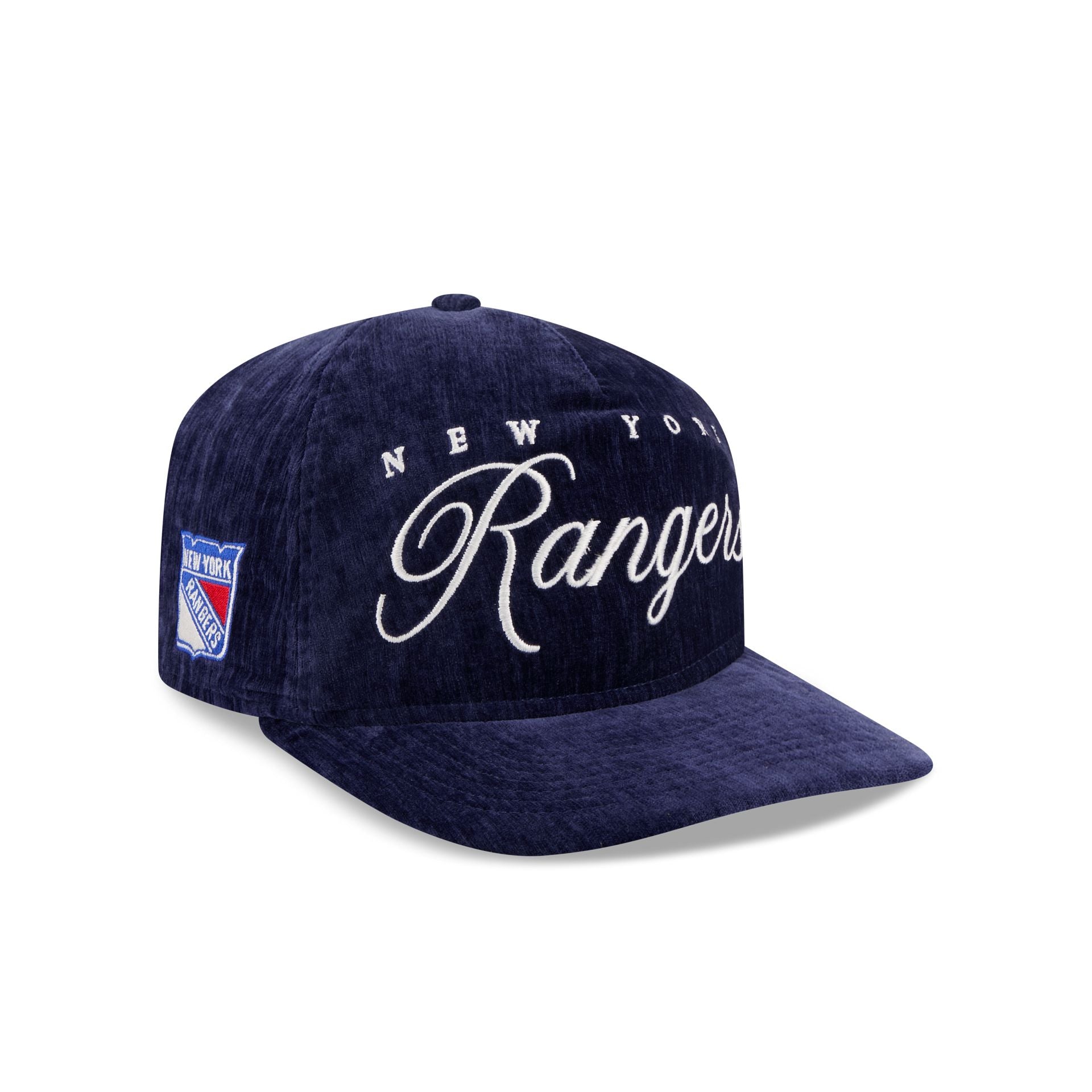 New York Rangers Velvet Team Script 19TWENTY Adjustable Hat - Nextgenmallstore