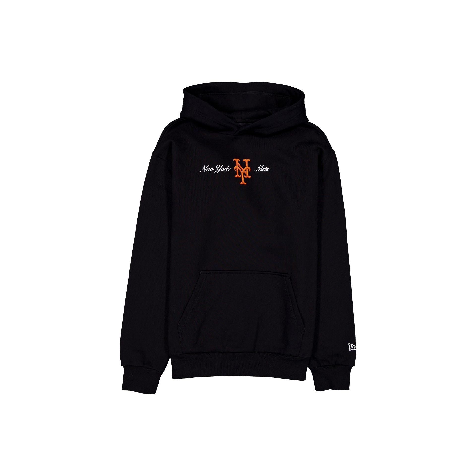 New York Mets Script Black Hoodie - Nextgenmallstore