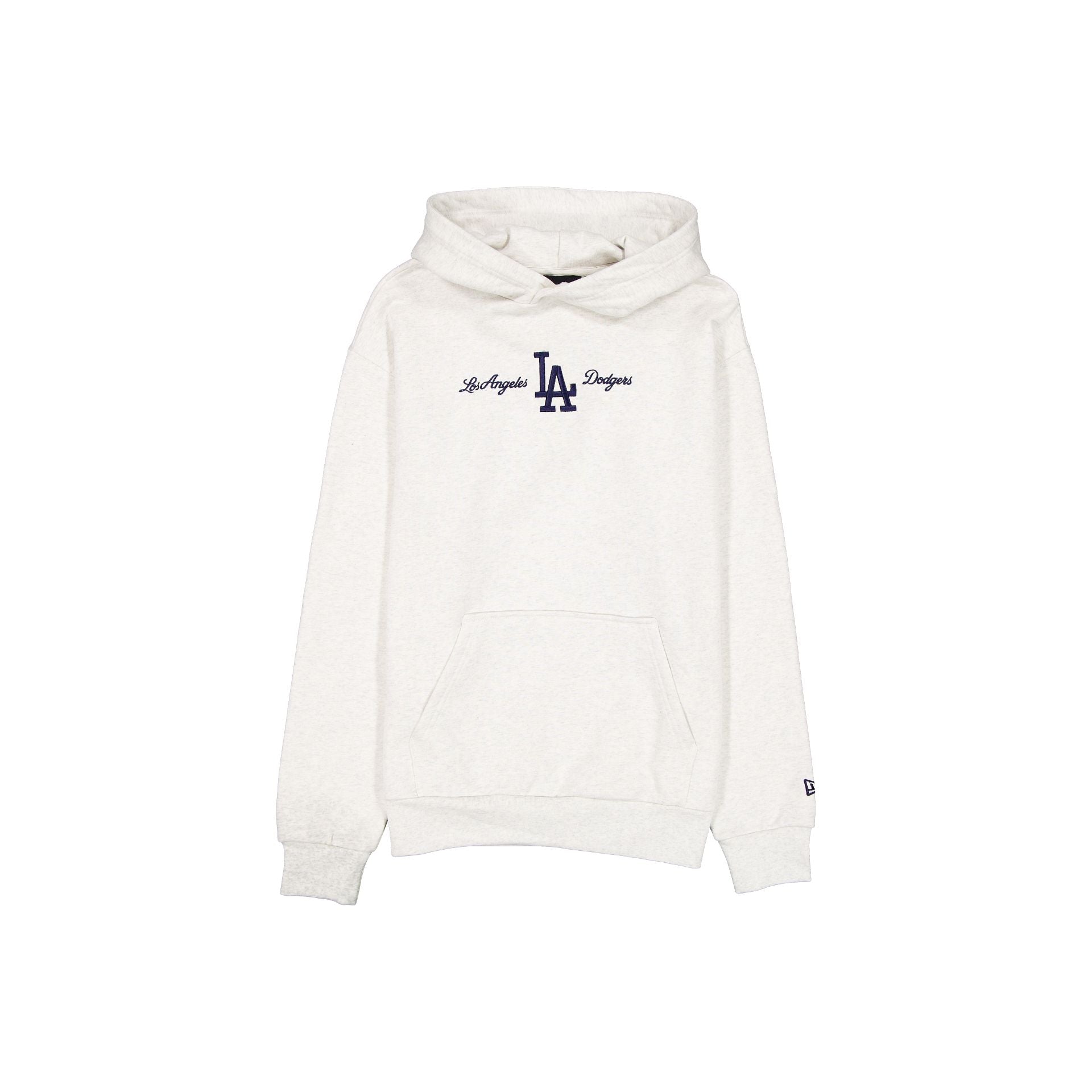 Los Angeles Dodgers Script Heather Gray Hoodie - Nextgenmallstore