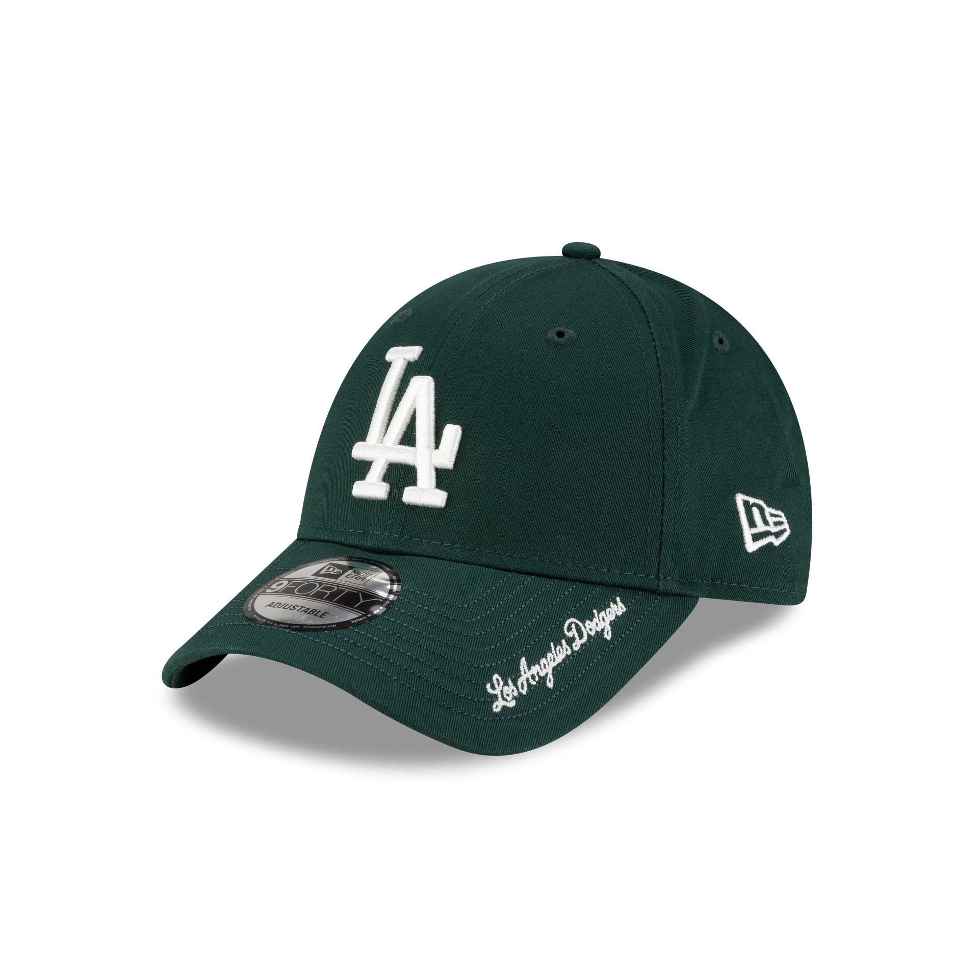 Los Angeles Dodgers Visor Script 9FORTY Adjustable Hat - Nextgenmallstore