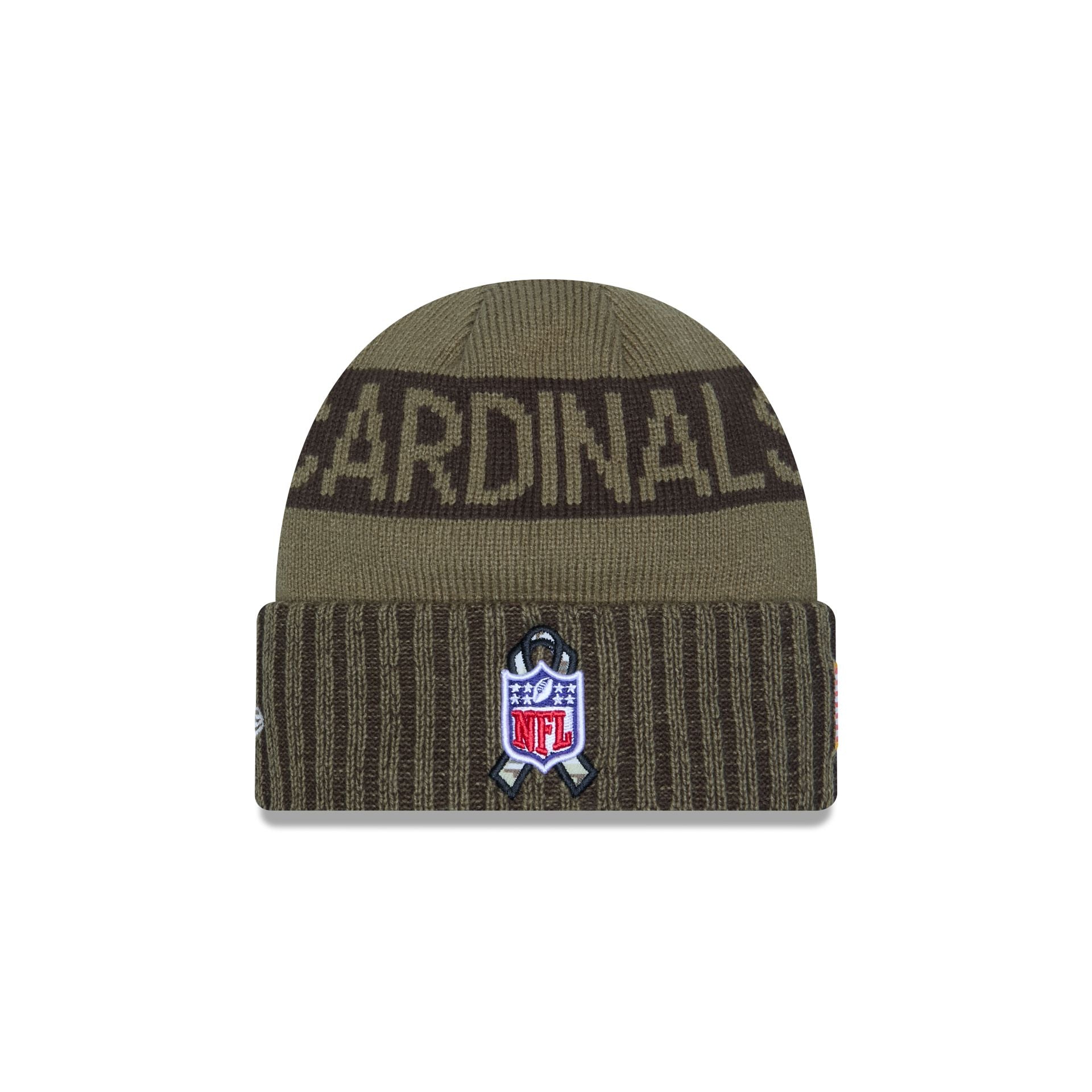 Arizona Cardinals 2025 Salute to Service Cuff Knit Hat