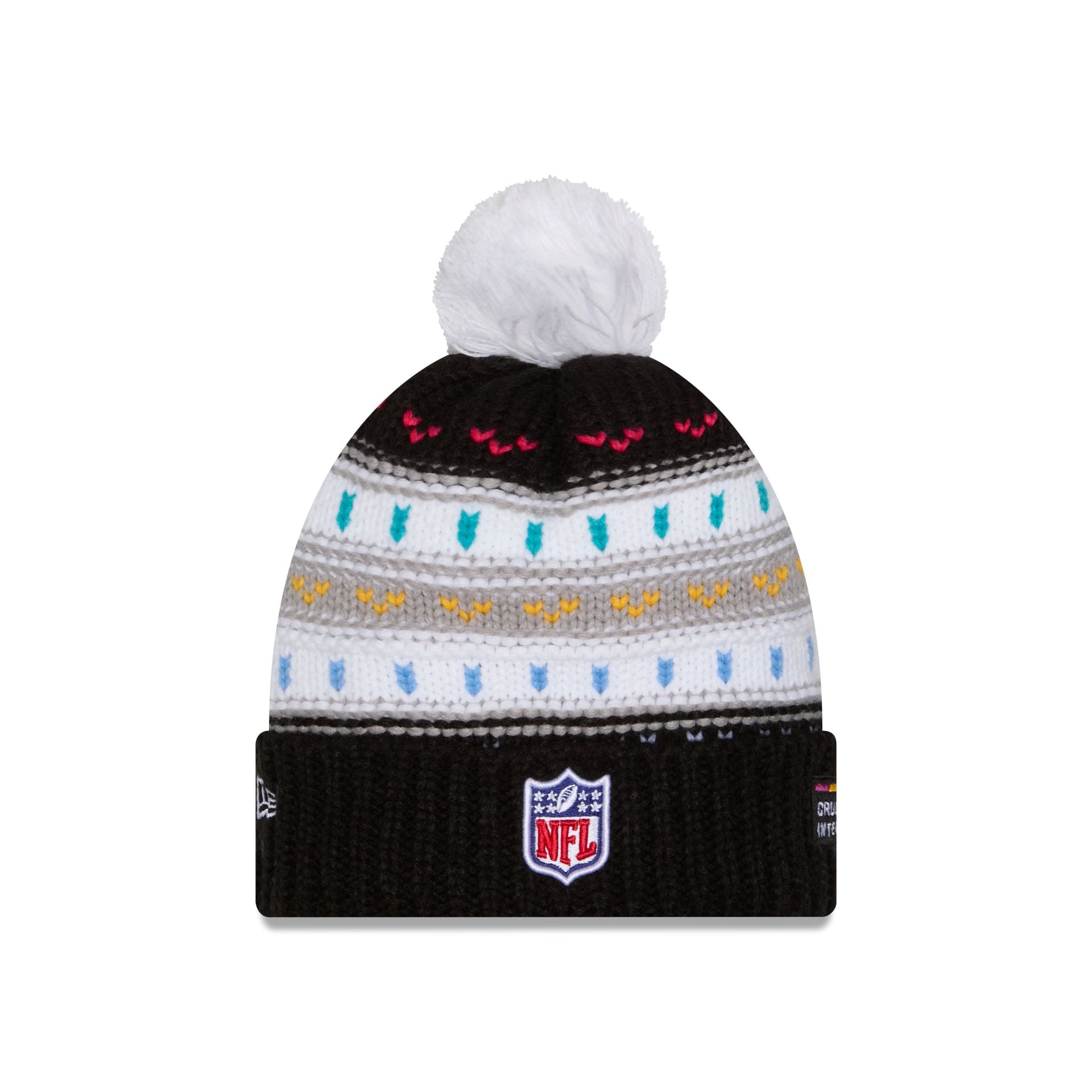 Philadelphia Eagles 2025 Crucial Catch Women's Pom Knit Hat