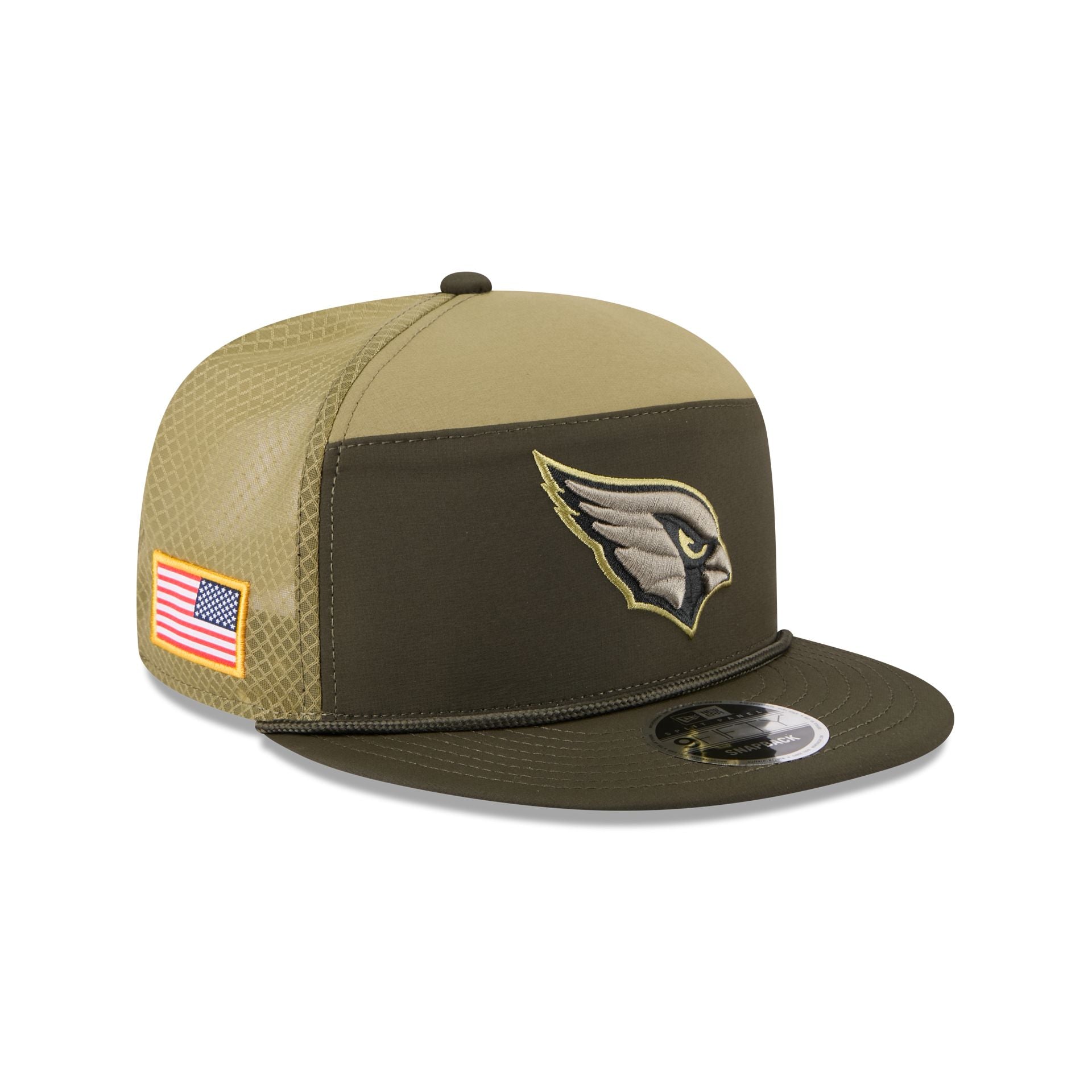 Arizona Cardinals 2025 Salute to Service Split Panel 9FIFTY Trucker Hat - Nextgenmallstore