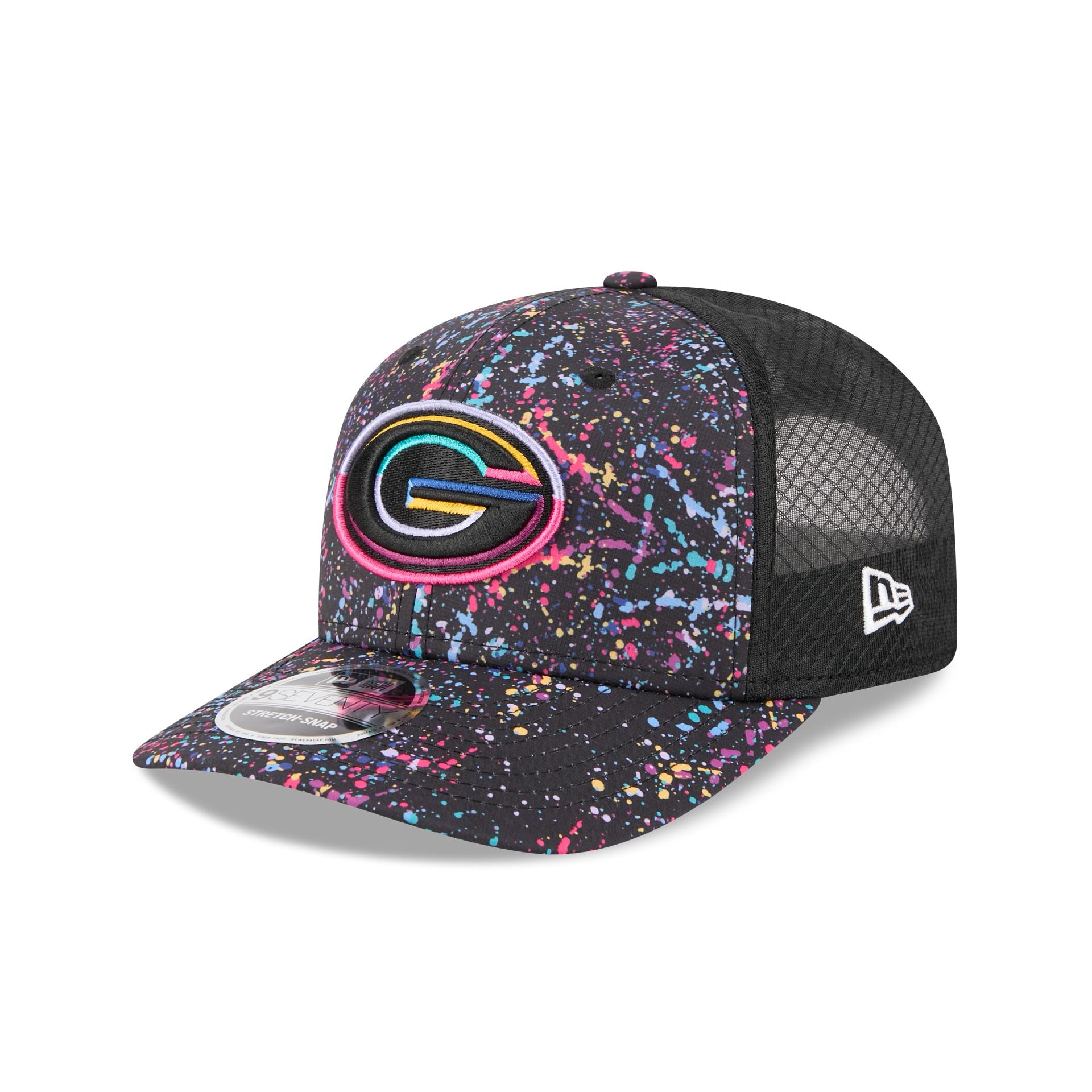 Green Bay Packers 2025 Crucial Catch 9SEVENTY Trucker Hat