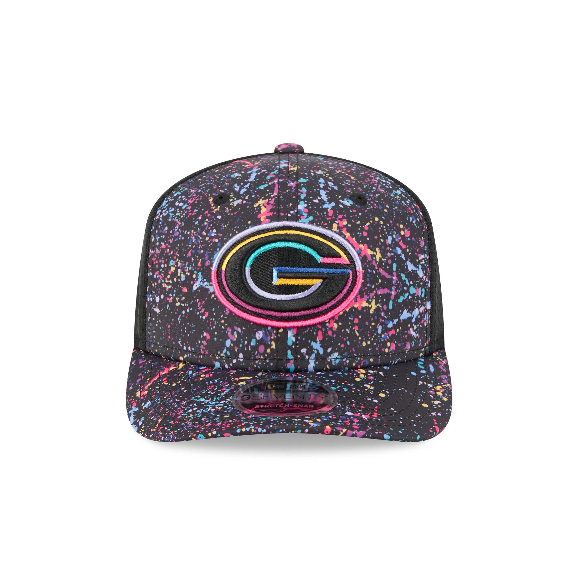 Green Bay Packers 2025 Crucial Catch 9SEVENTY Trucker Hat