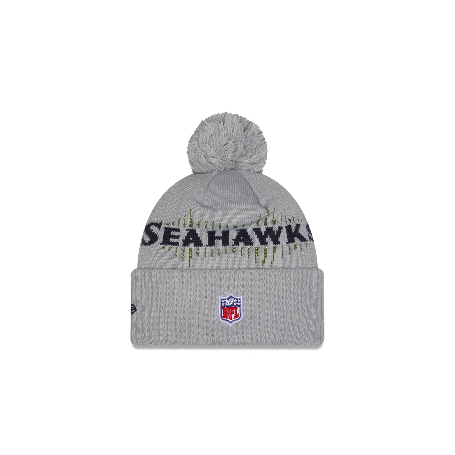 Seattle Seahawks 2025 NFL Rivalries Kids Pom Knit Hat