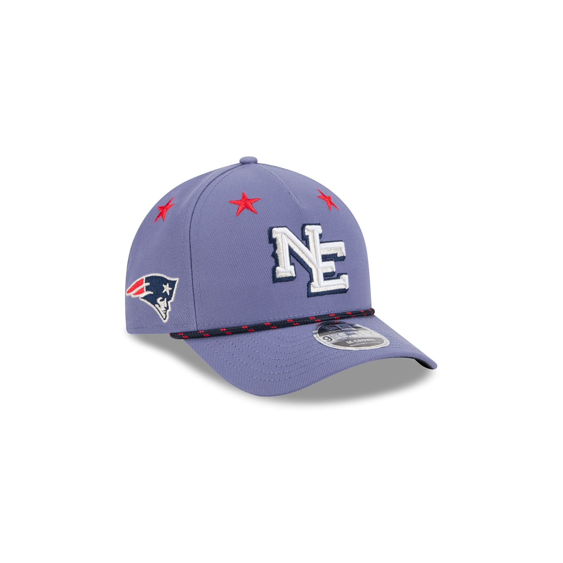 New England Patriots 2025 NFL Rivalries Kids 9FORTY M-Crown A-Frame Snapback Hat