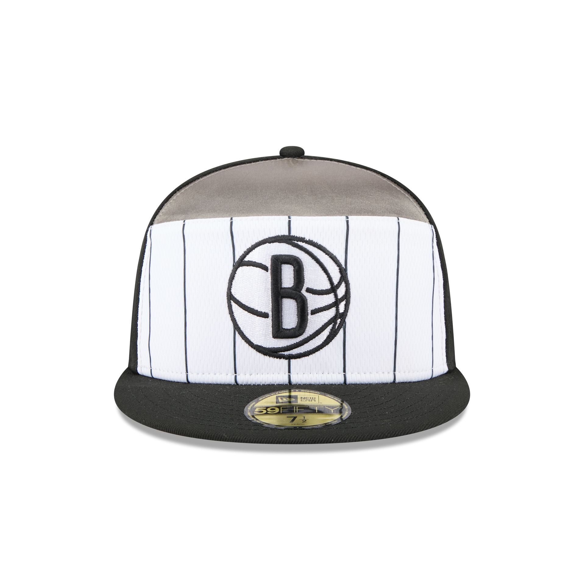 Brooklyn Nets 2025 Tip-Off Split Panel 59FIFTY Fitted Hat