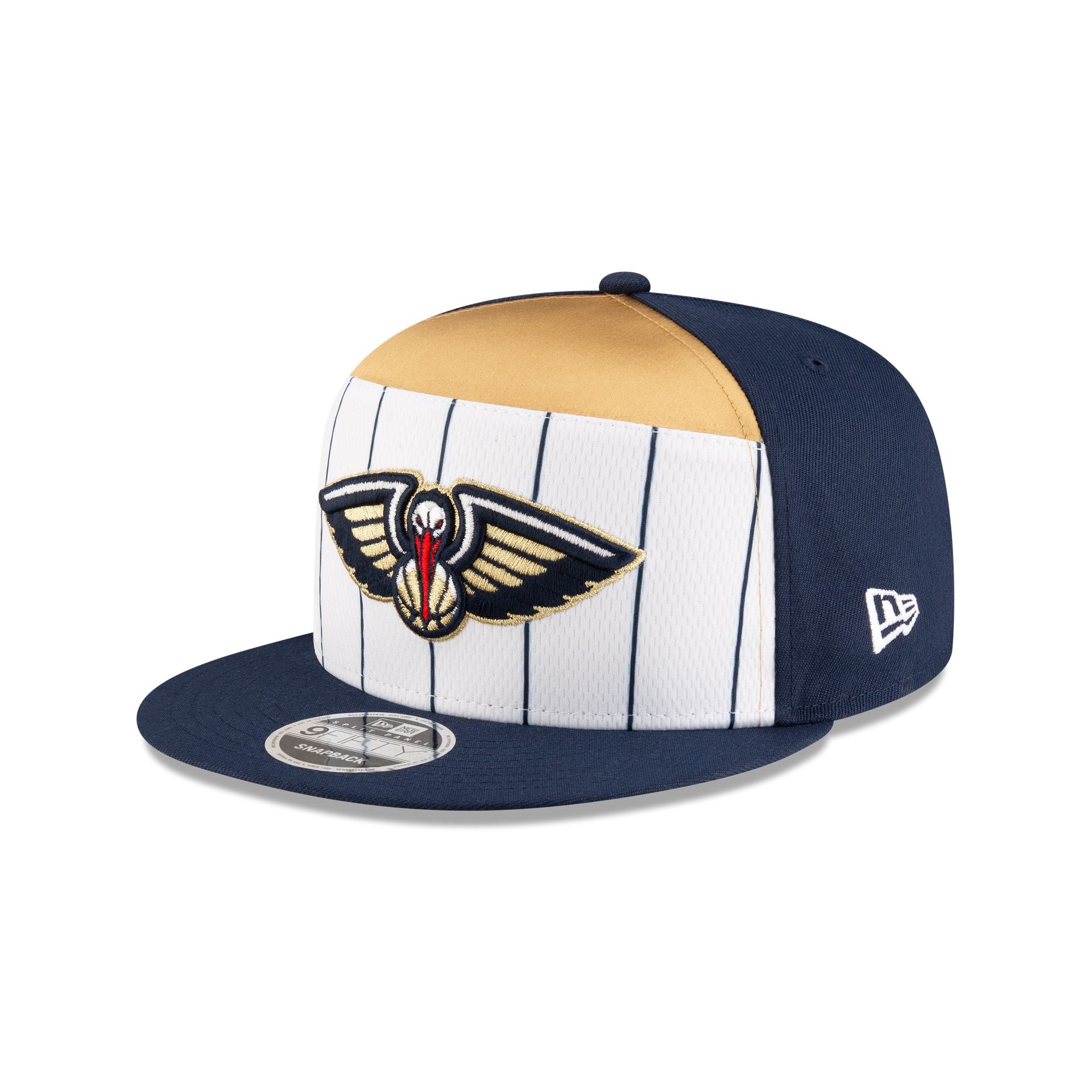 New Orleans Pelicans 2025 Tip-Off Split Panel 9FIFTY Snapback Hat - Nextgenmallstore