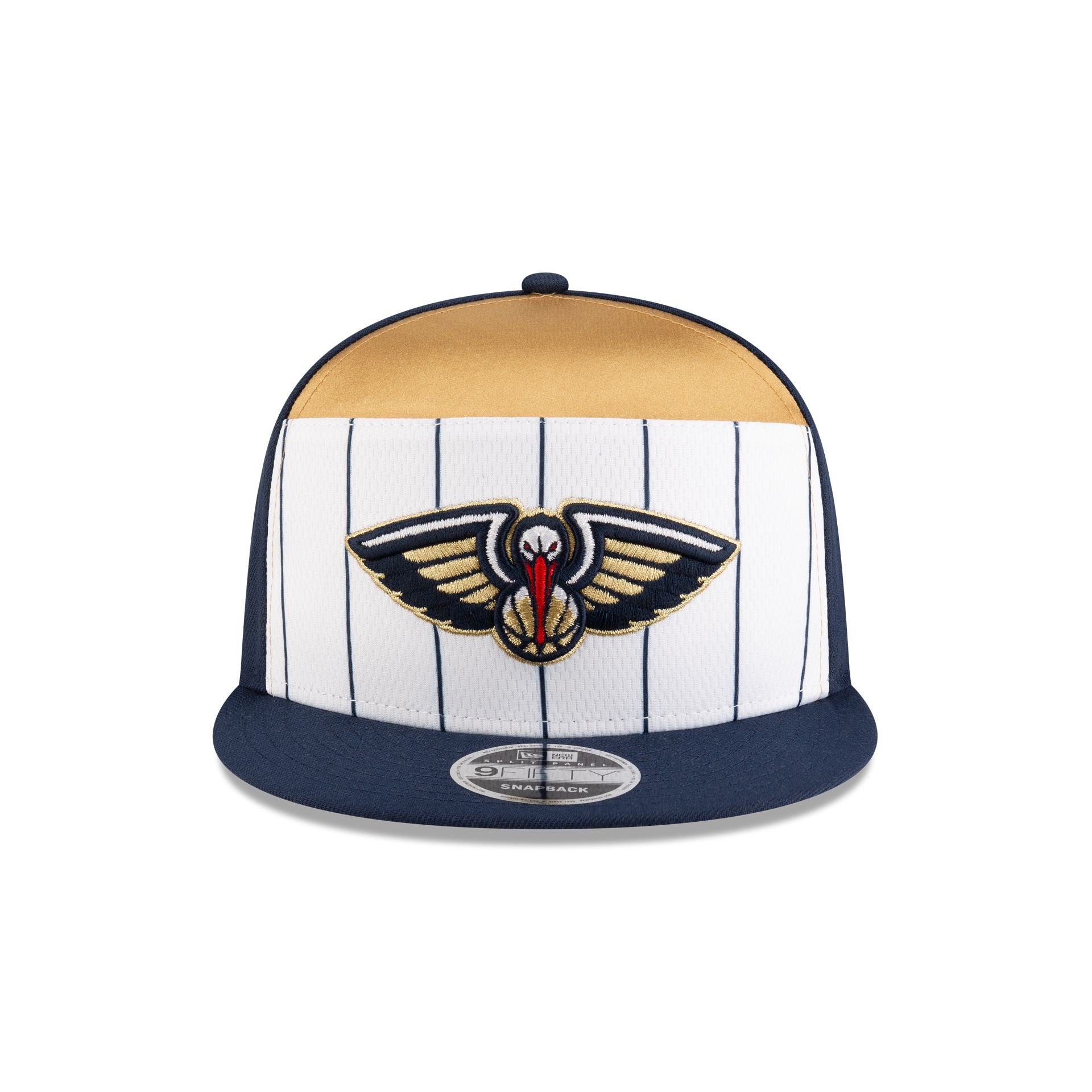 New Orleans Pelicans 2025 Tip-Off Split Panel 9FIFTY Snapback Hat