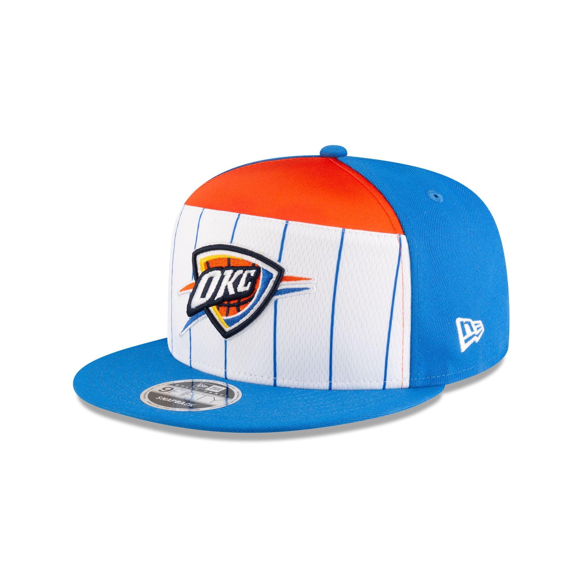 Oklahoma City Thunder 2025 Tip-Off Split Panel 9FIFTY Snapback Hat - Nextgenmallstore