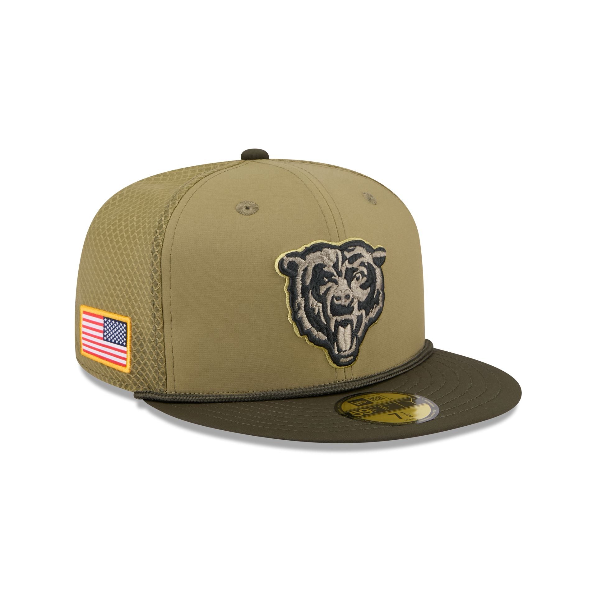 Chicago Bears 2025 Salute to Service 59FIFTY Fitted Hat - Nextgenmallstore