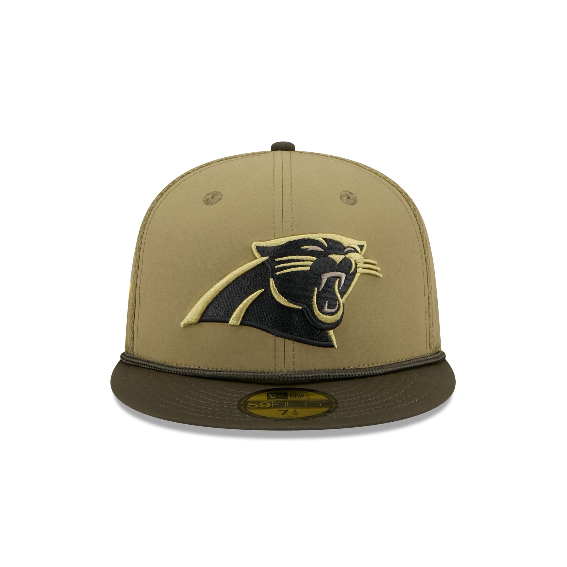Carolina Panthers 2025 Salute to Service 59FIFTY Fitted Hat