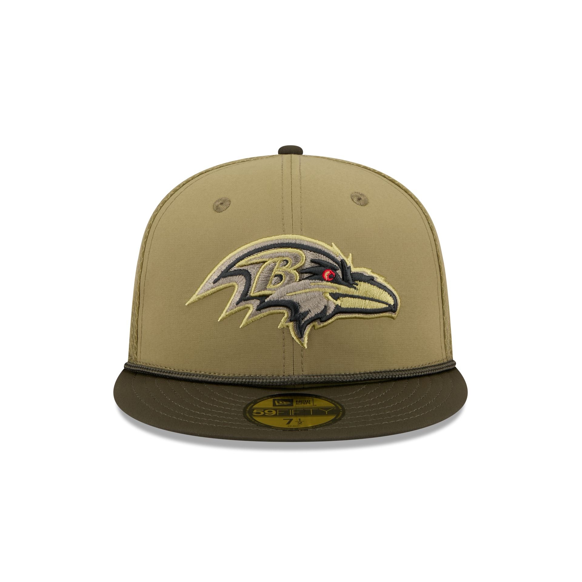 Baltimore Ravens 2025 Salute to Service 59FIFTY Fitted Hat