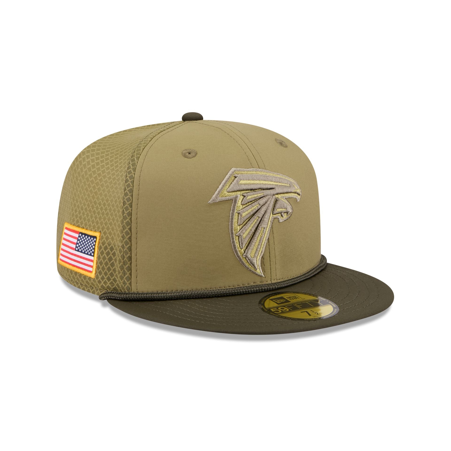 Atlanta Falcons 2025 Salute to Service 59FIFTY Fitted Hat - Nextgenmallstore