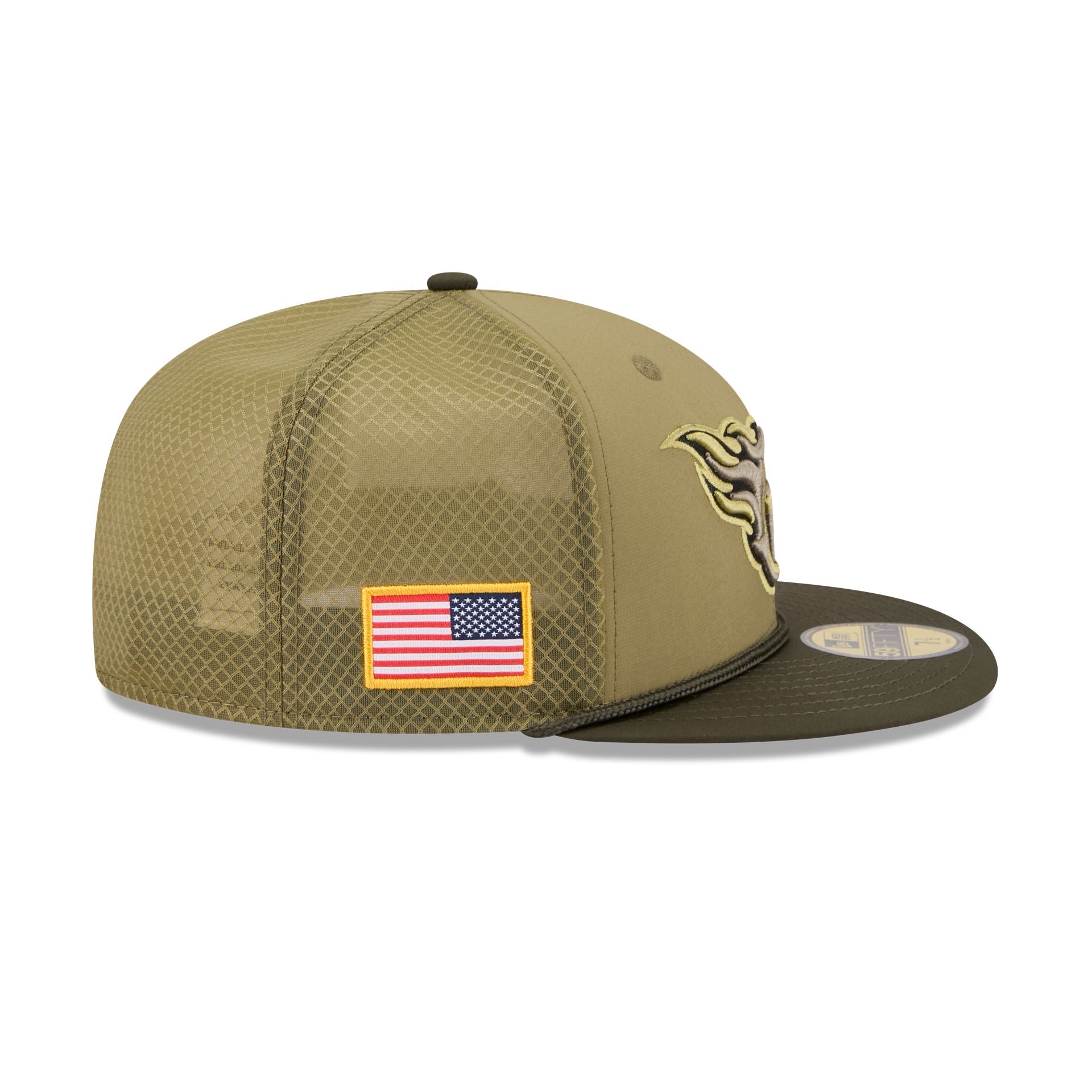 Tennessee Titans 2025 Salute to Service 59FIFTY Fitted Hat