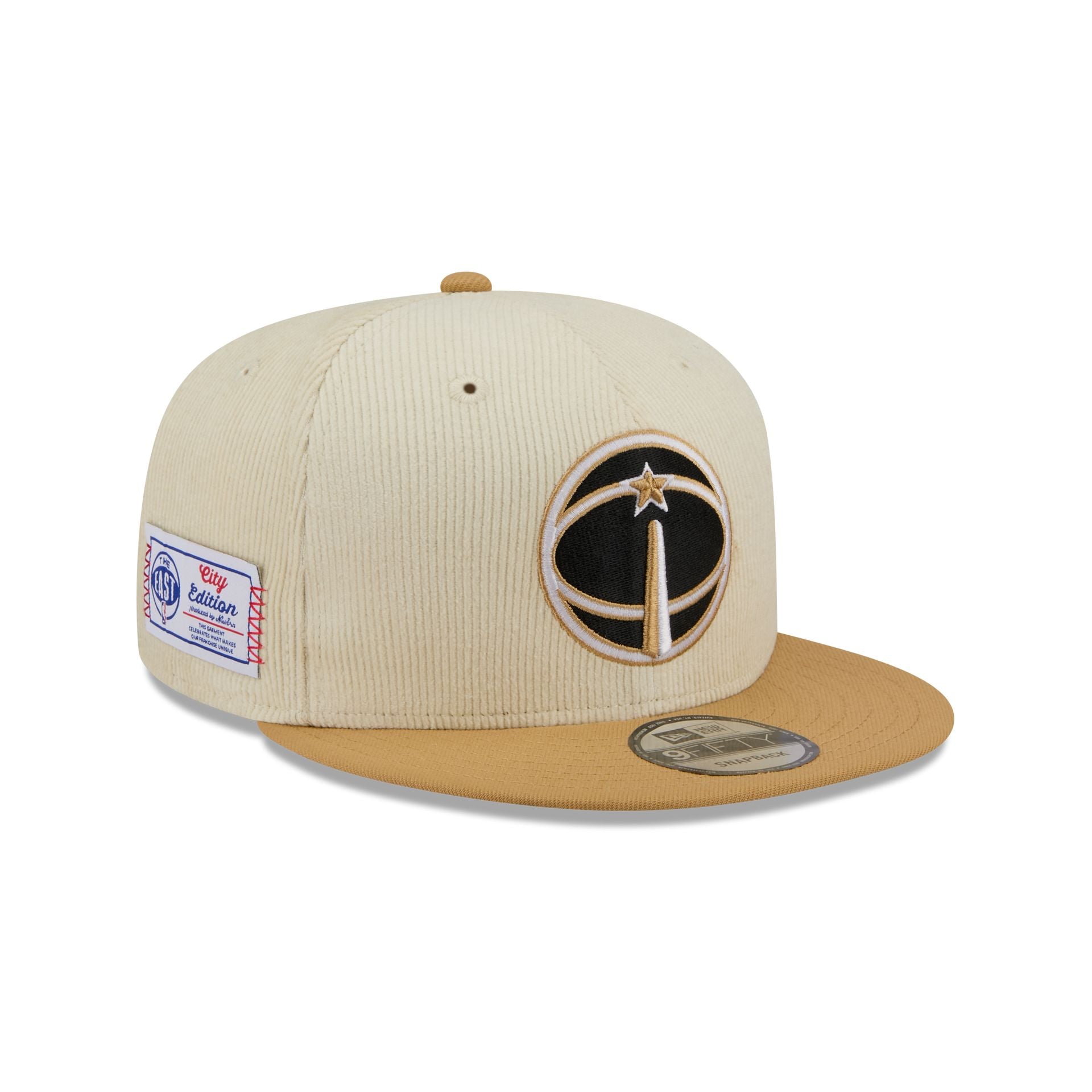 Washington Wizards 2025 City Edition Chrome White Corduroy 9FIFTY Snapback Hat - Nextgenmallstore