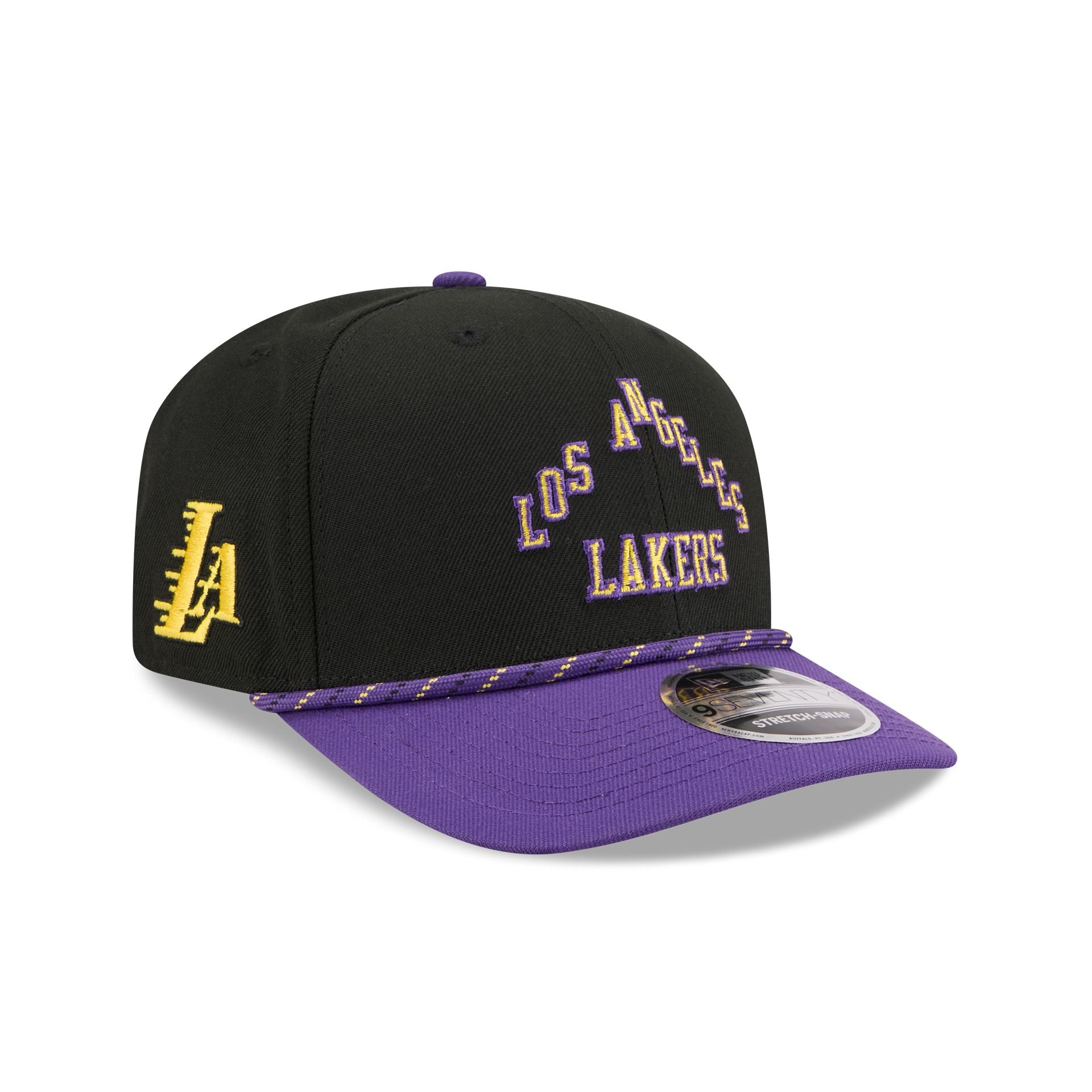 Los Angeles Lakers 2025 City Edition 9SEVENTY Stretch-Snap Hat - Nextgenmallstore