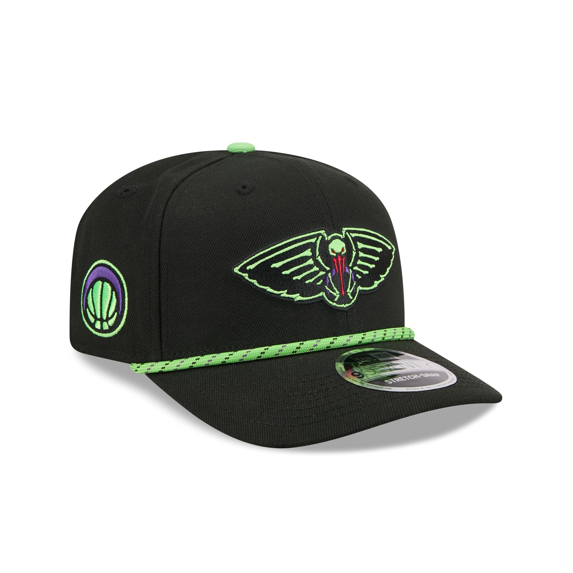 New Orleans Pelicans 2025 City Edition 9SEVENTY Stretch-Snap Hat - Nextgenmallstore
