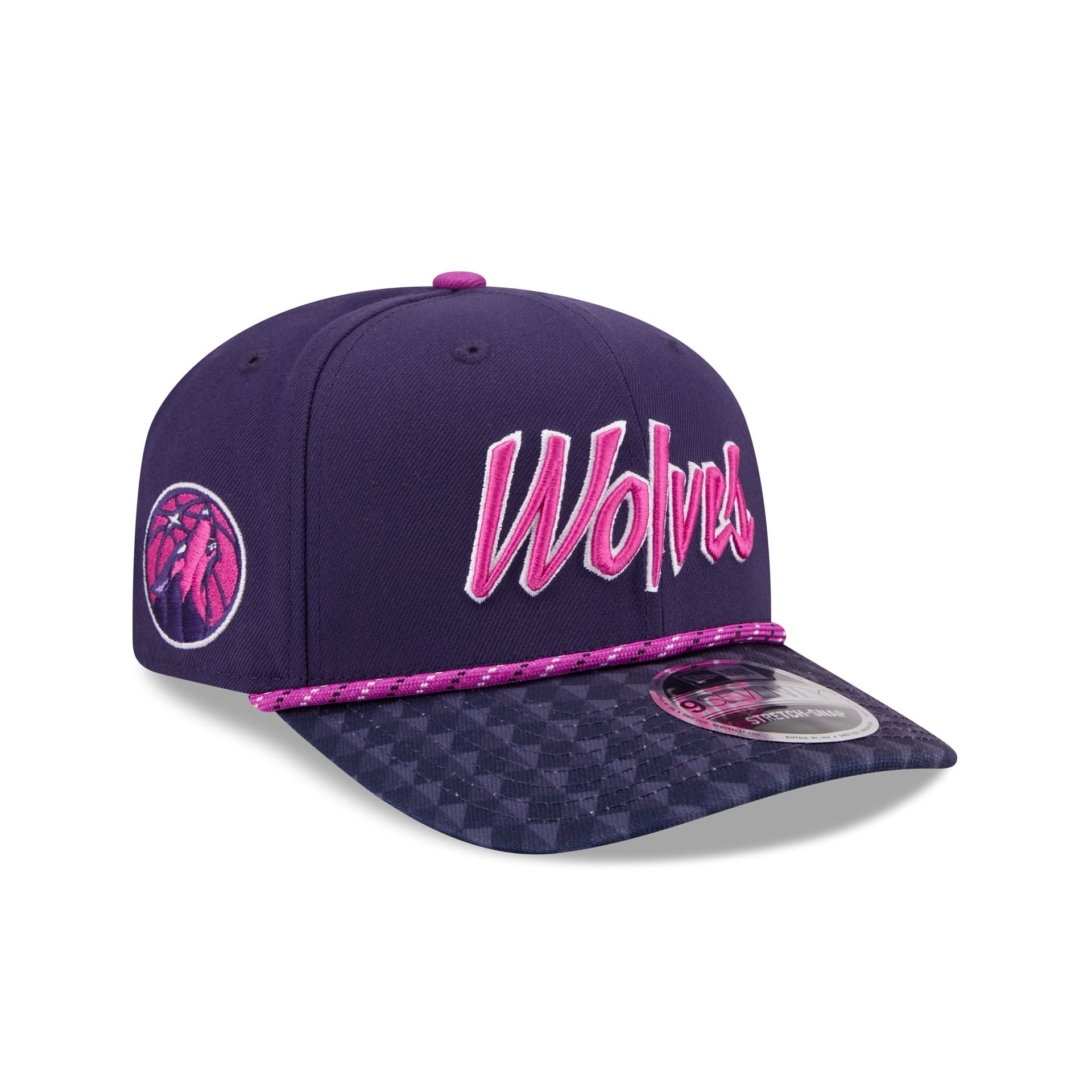 Minnesota Timberwolves 2025 City Edition 9SEVENTY Stretch-Snap Hat - Nextgenmallstore