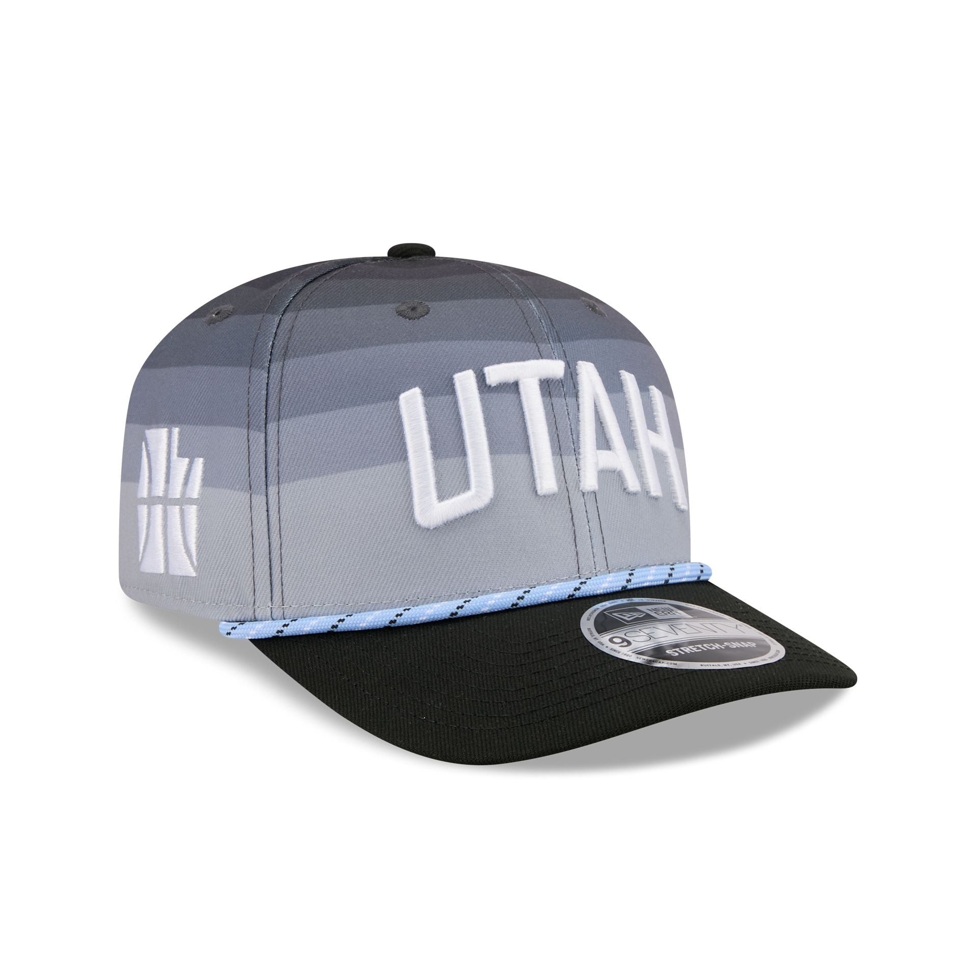 Utah Jazz 2025 City Edition 9SEVENTY Stretch-Snap Hat - Nextgenmallstore