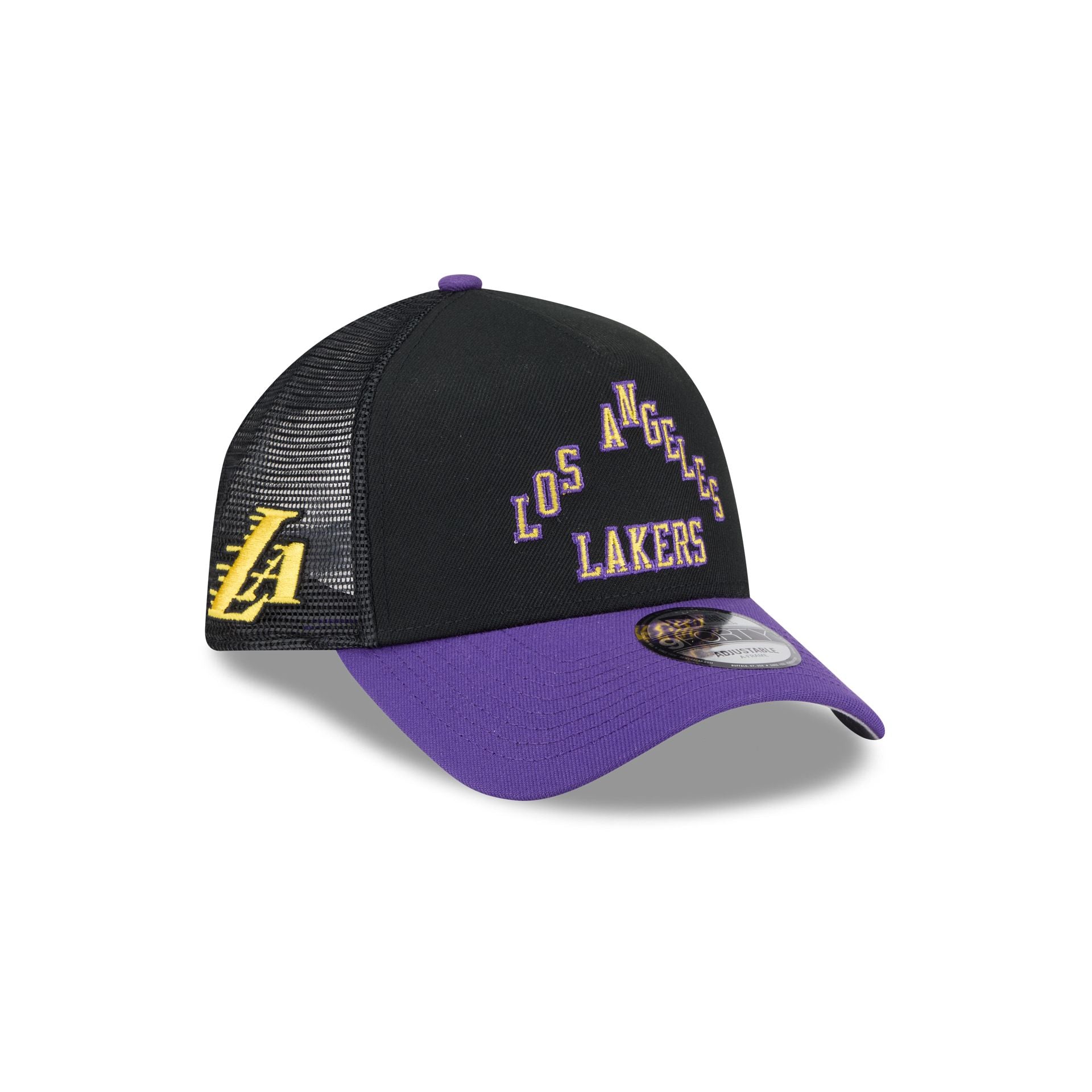 Los Angeles Lakers 2025 City Edition 9FORTY A-Frame Trucker Hat - Nextgenmallstore