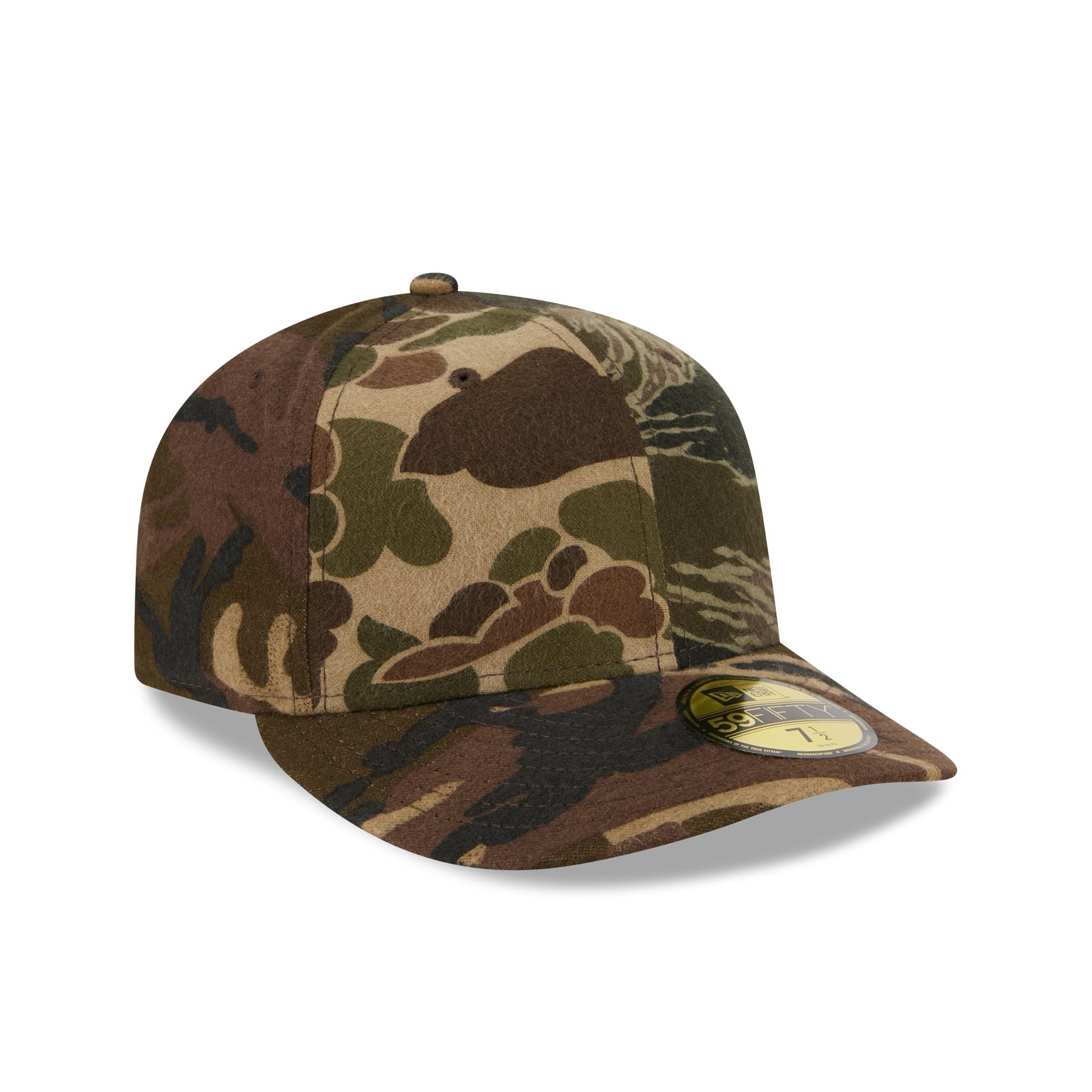 Nextgenmallstore Three Looms Wool Woodland Camo 59FIFTY Fitted Hat