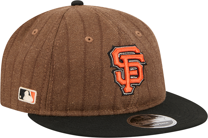 San Francisco Giants Three Looms Wool Pinstripe Retro Crown 9FIFTY Adjustable Hat