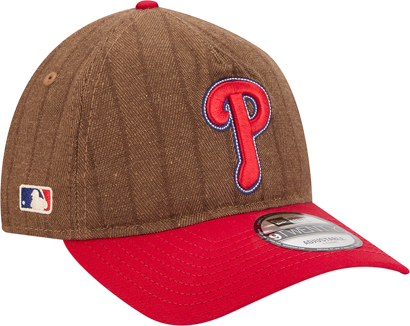Philadelphia Phillies Three Looms Wool Pinstripe 9TWENTY A-Frame Adjustable Hat