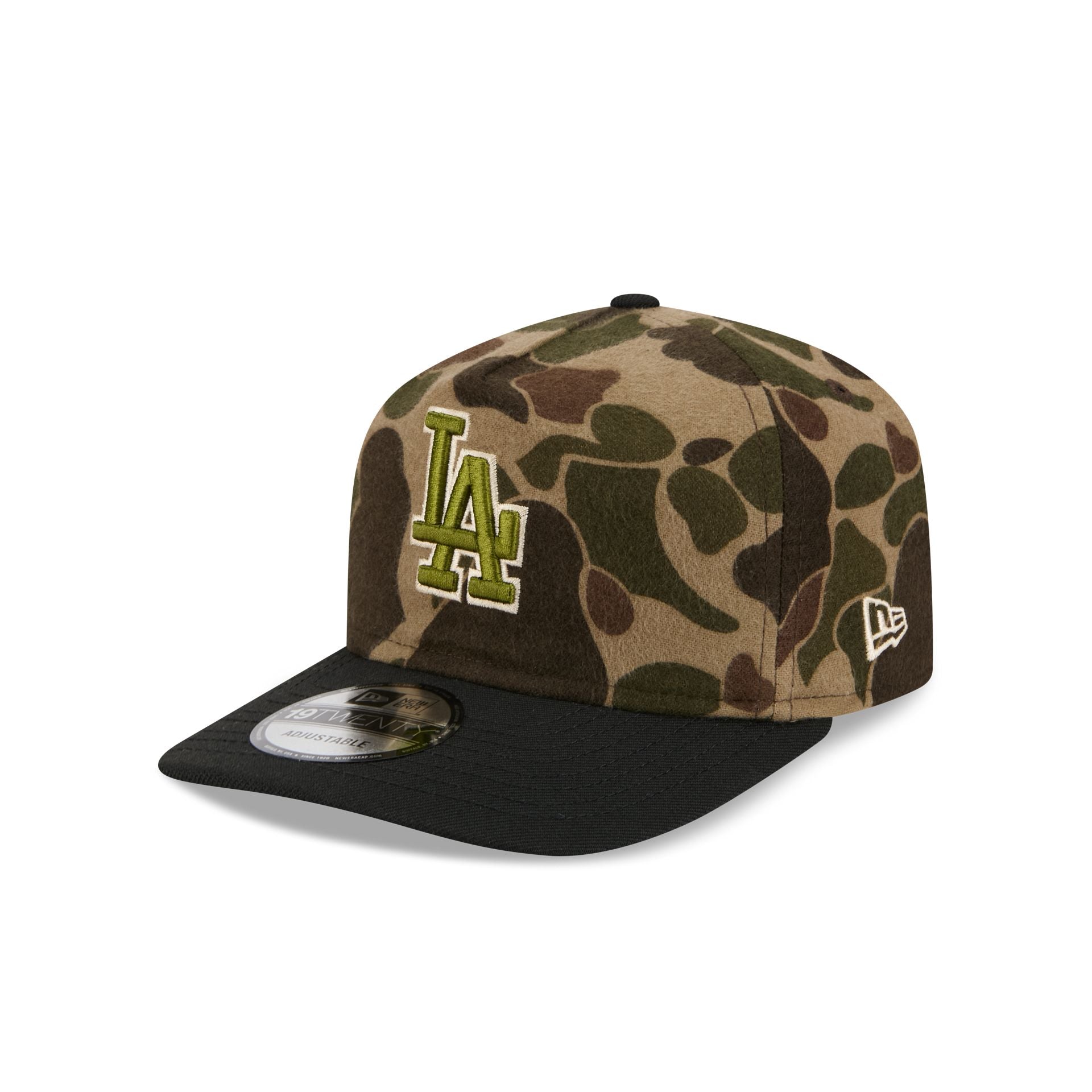 Los Angeles Dodgers Three Looms Wool Duck Camo 19TWENTY Adjustable Hat - Nextgenmallstore