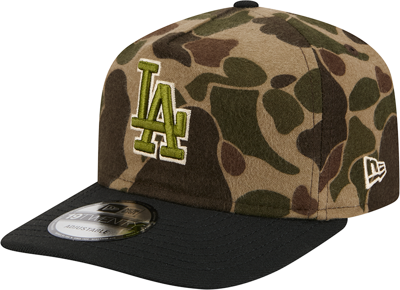 Los Angeles Dodgers Three Looms Wool Duck Camo 19TWENTY Adjustable Hat