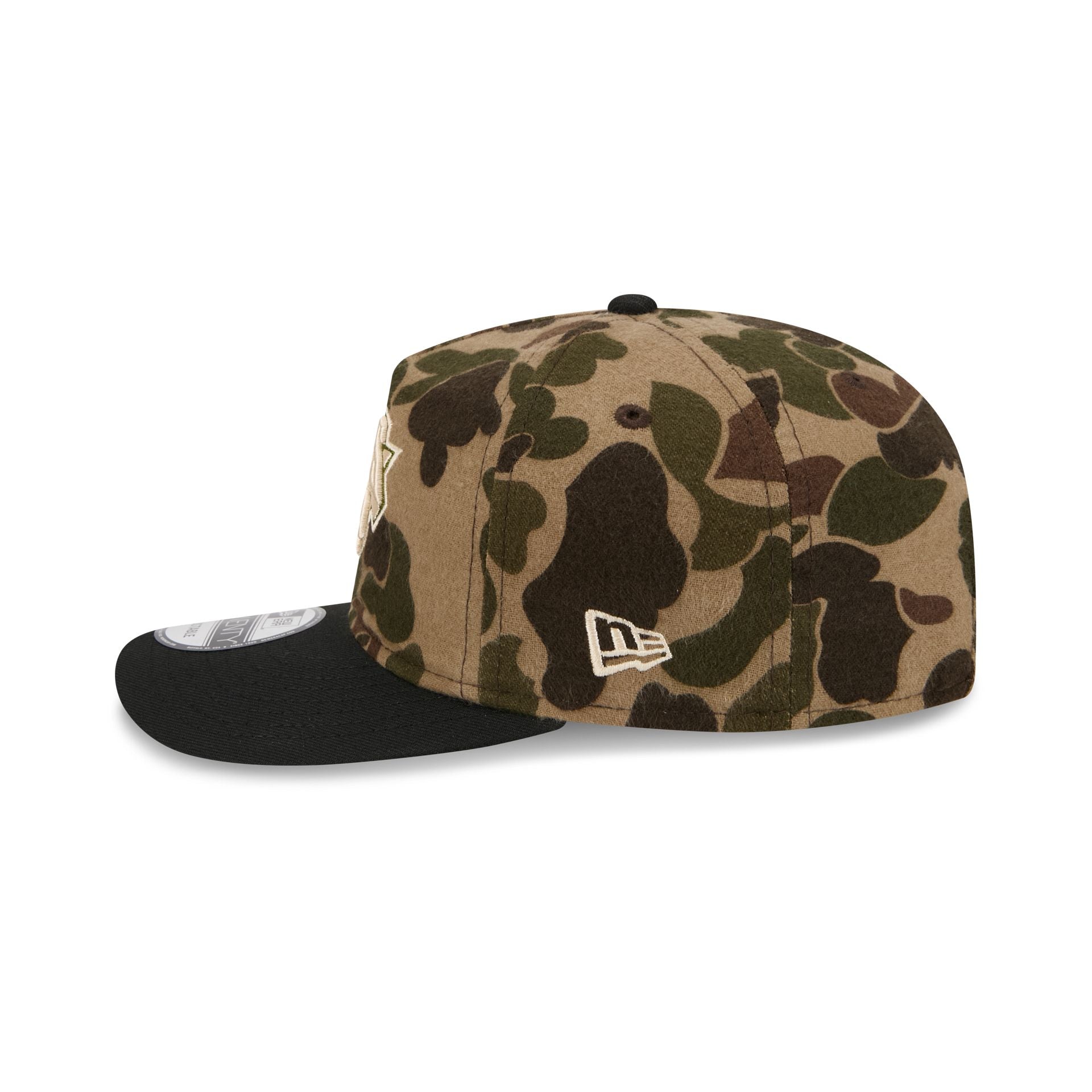 New York Knicks Three Looms Wool Duck Camo 19TWENTY Adjustable Hat