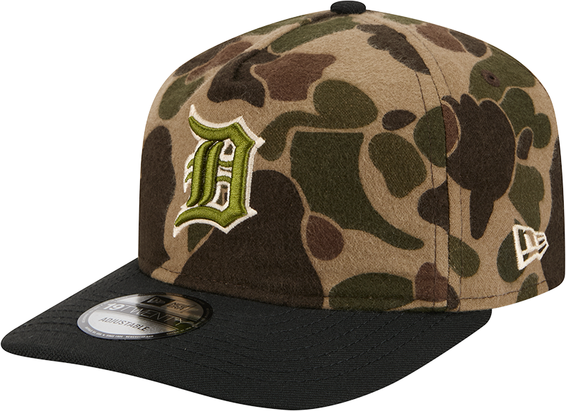 Detroit Tigers Three Looms Wool Duck Camo 19TWENTY Adjustable Hat