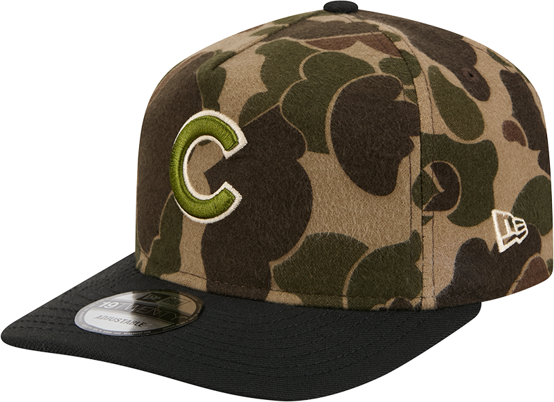 Chicago Cubs Three Looms Wool Duck Camo 19TWENTY Adjustable Hat